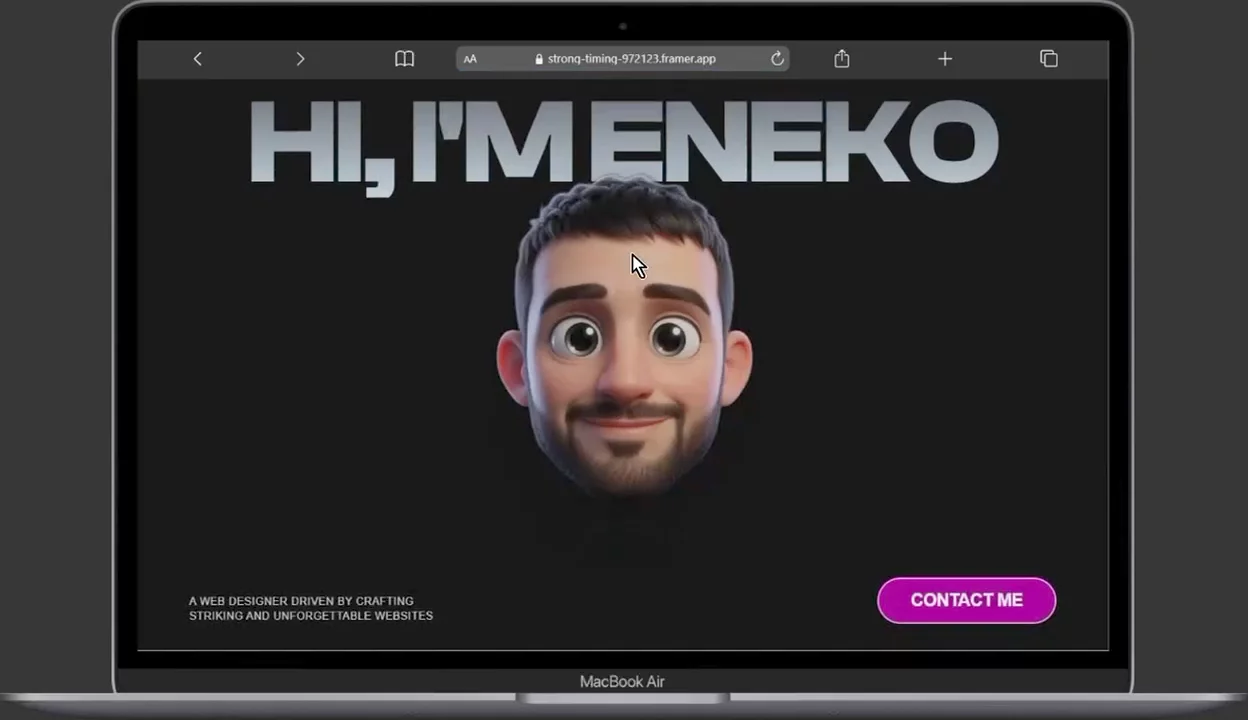 If you want your portfolio to actually stand out, you need a solid hero section.I just dropped a new 3D component to help with that. 🚀Available on my profile.