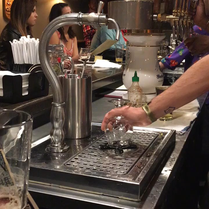 Trappeze Pub - Beer glass bidet. - Bars Near Me - Athens, Georgia