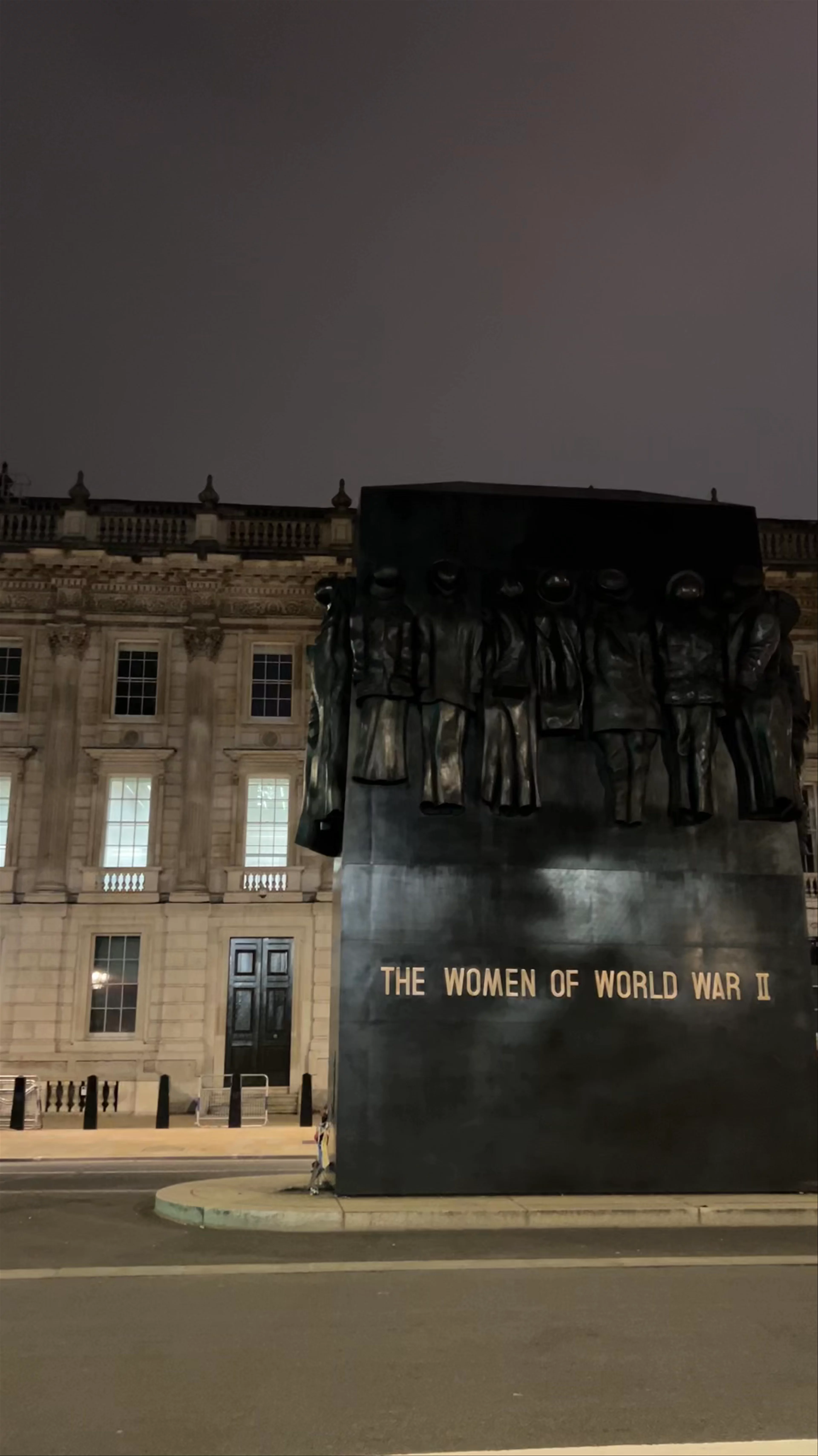 The Women of World War II Memorial, Whitehall