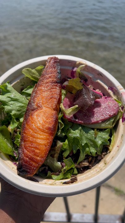 Brim - Seared Salmon & Dill Bowl - Small - New American Near Me - Minneapolis, Minnesota