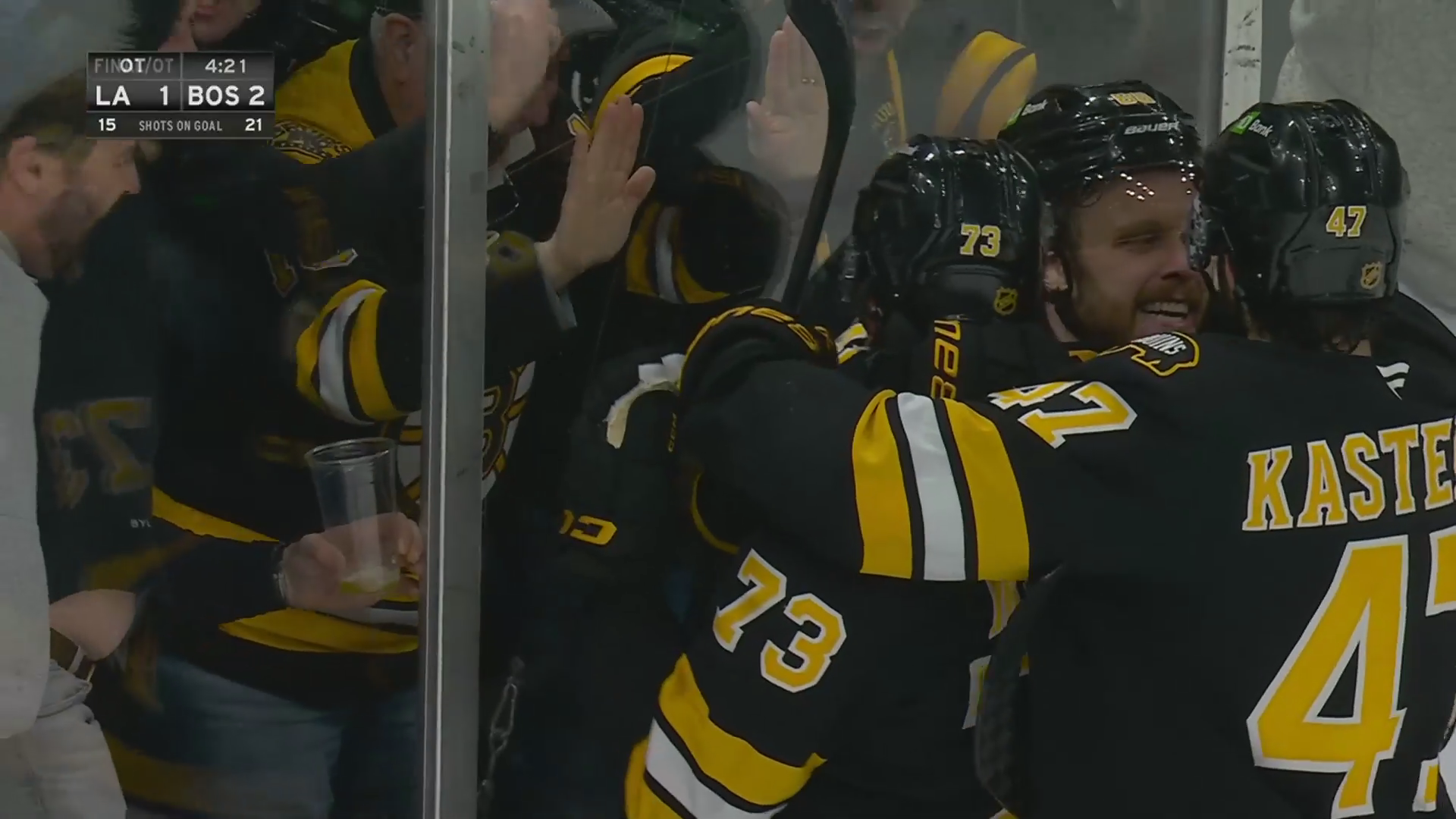 McAvoy scores overtime winner for Bruins · Mar 10, 2026