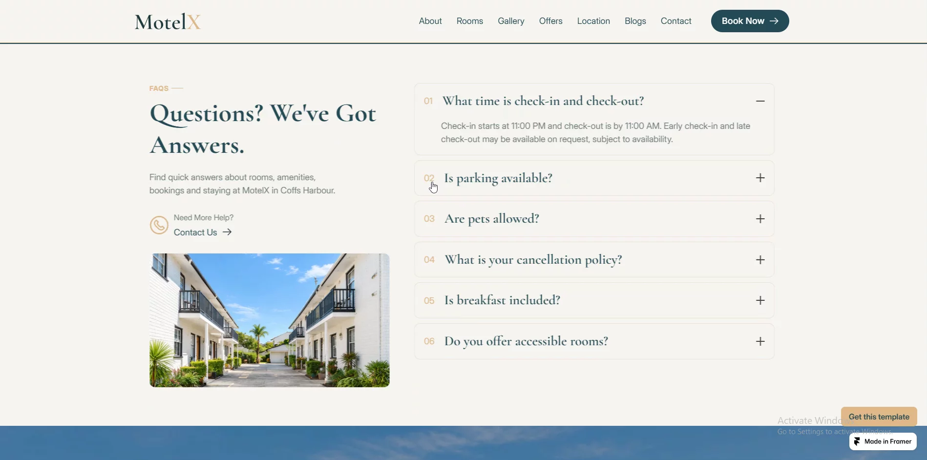 After studying 30+ motel websites, I decided to build what I couldn't find.Meet MotelX — a Framer template built specifically for motel &amp; hospitality businesses.I designed it around the actual guest journey:Discover → Explore Rooms → Check Details → Build Trust → BookIt includes:→ Room pages → Booking-focused sections → Amenities &amp; facilities → Location &amp; nearby attractions → Reviews &amp; FAQ → Responsive layouts → CMS-ready contentMotelX is now live on the Framer Marketplace. https://framer.link/OmuF7yk @7 Sync Technologies Motel owners + hospitality agencies:  What would you add?