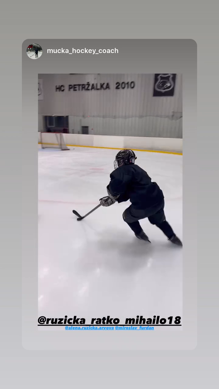 Training session with coach Matej Múčka