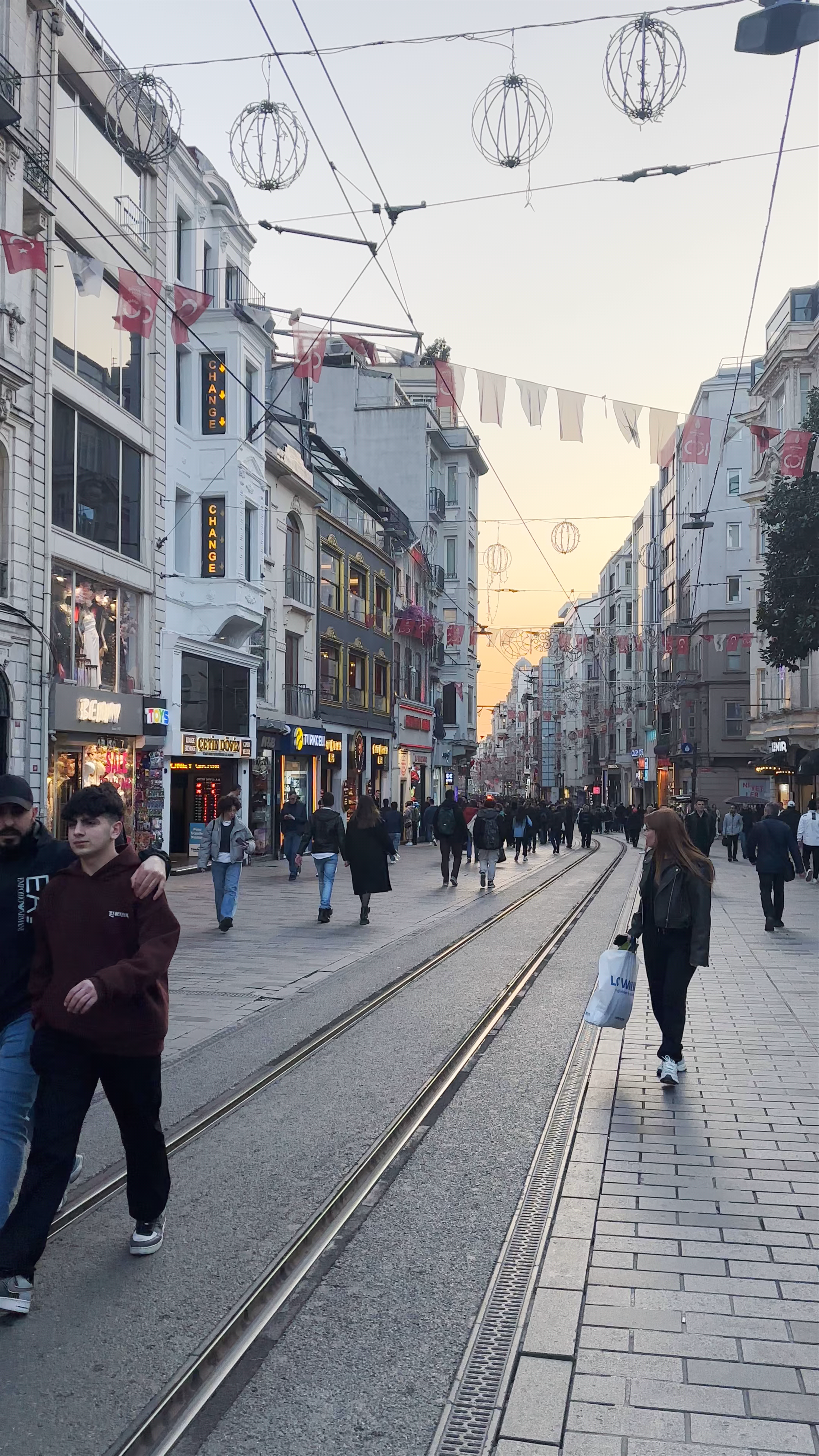 Alemdar Street & Taksim Square Walk Istanbul