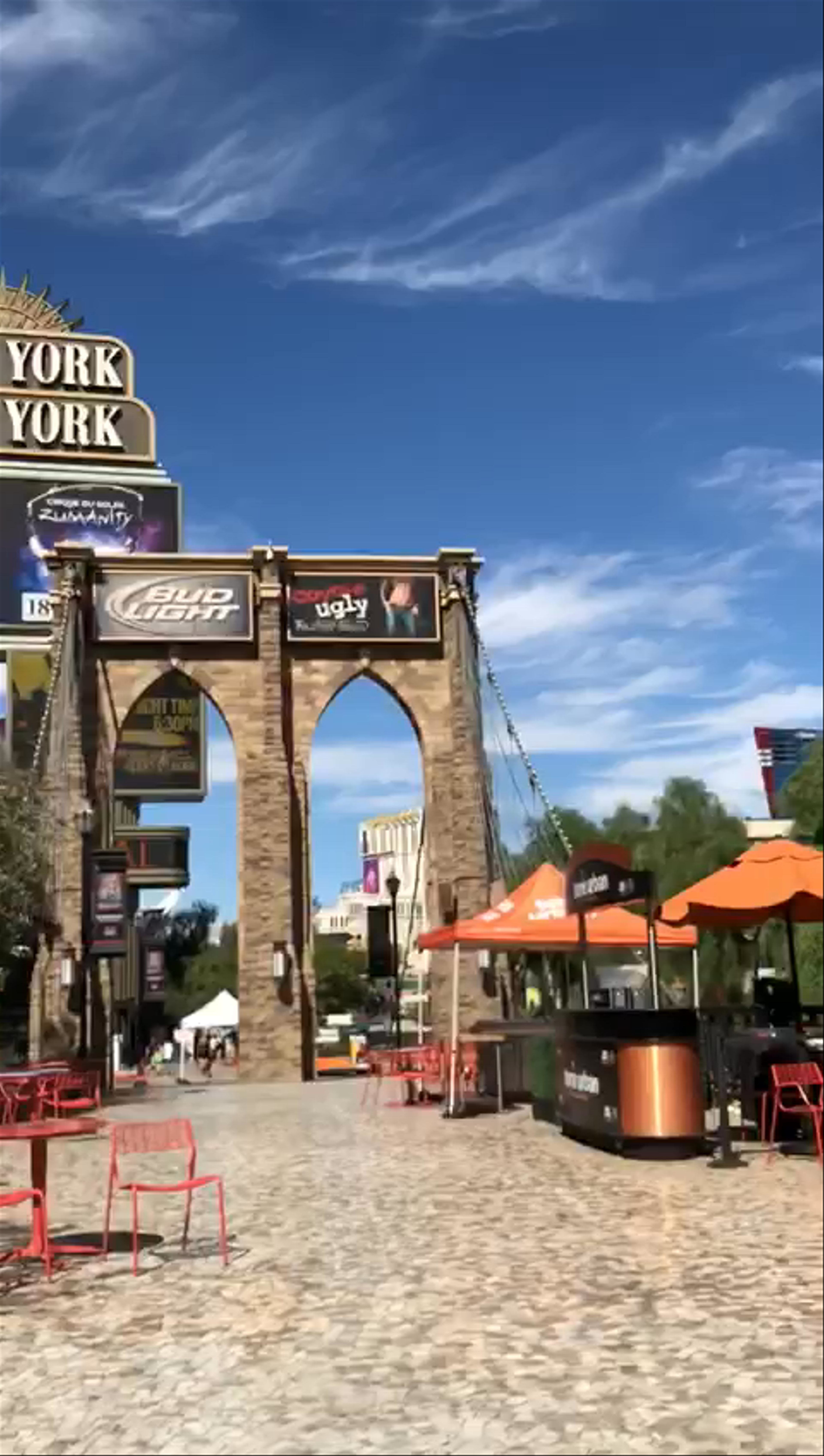 New York-New York Hotel & Casino Outdoor Plaza, Las Vegas