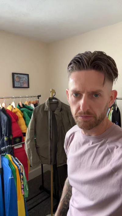 Stone Island Metal Nylon Overshirt 