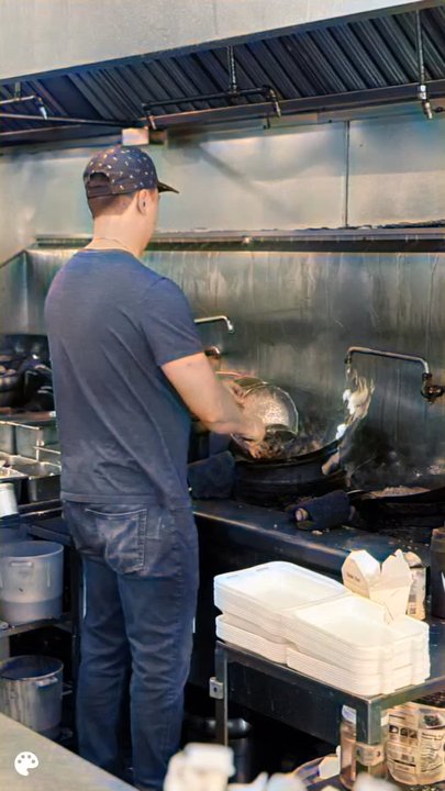 Quick Wok - Owner's som cooking on the wok. - Chinese Near Me - San Diego, California
