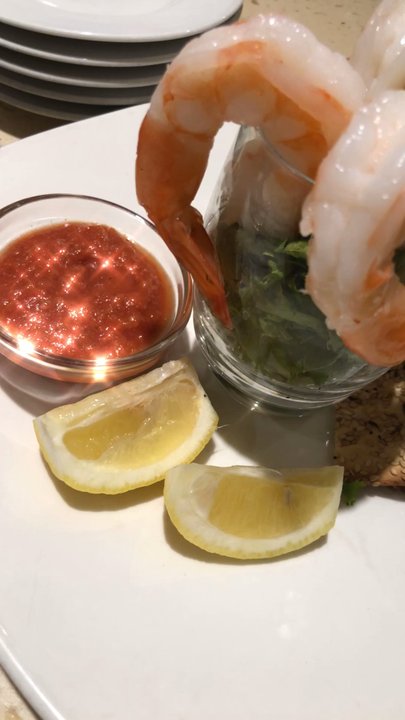 The Mermaid Bar - Cocktail sauce was to die for when you add the lemon juice. - New American Near Me - Dallas, Texas