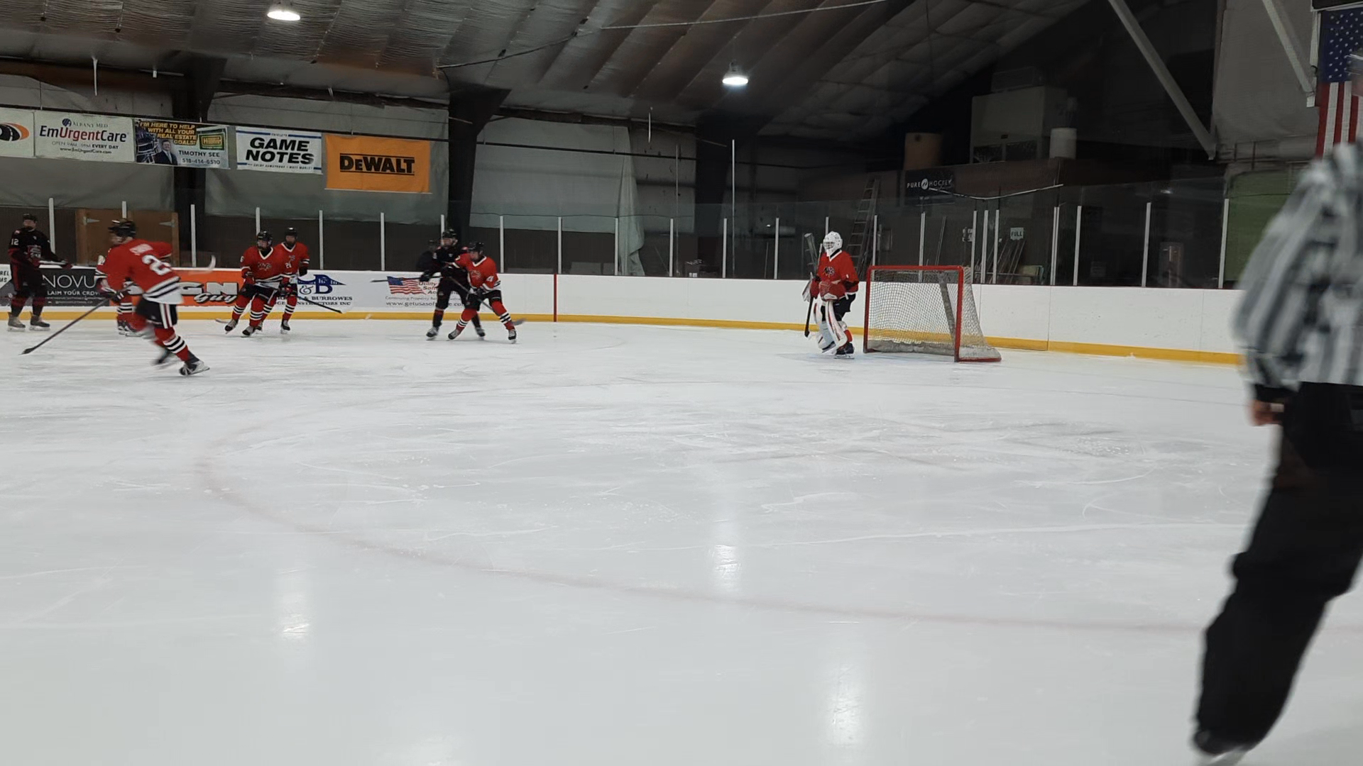 Eric Frank's Highlight: Perfect Positioning helps for making the save.