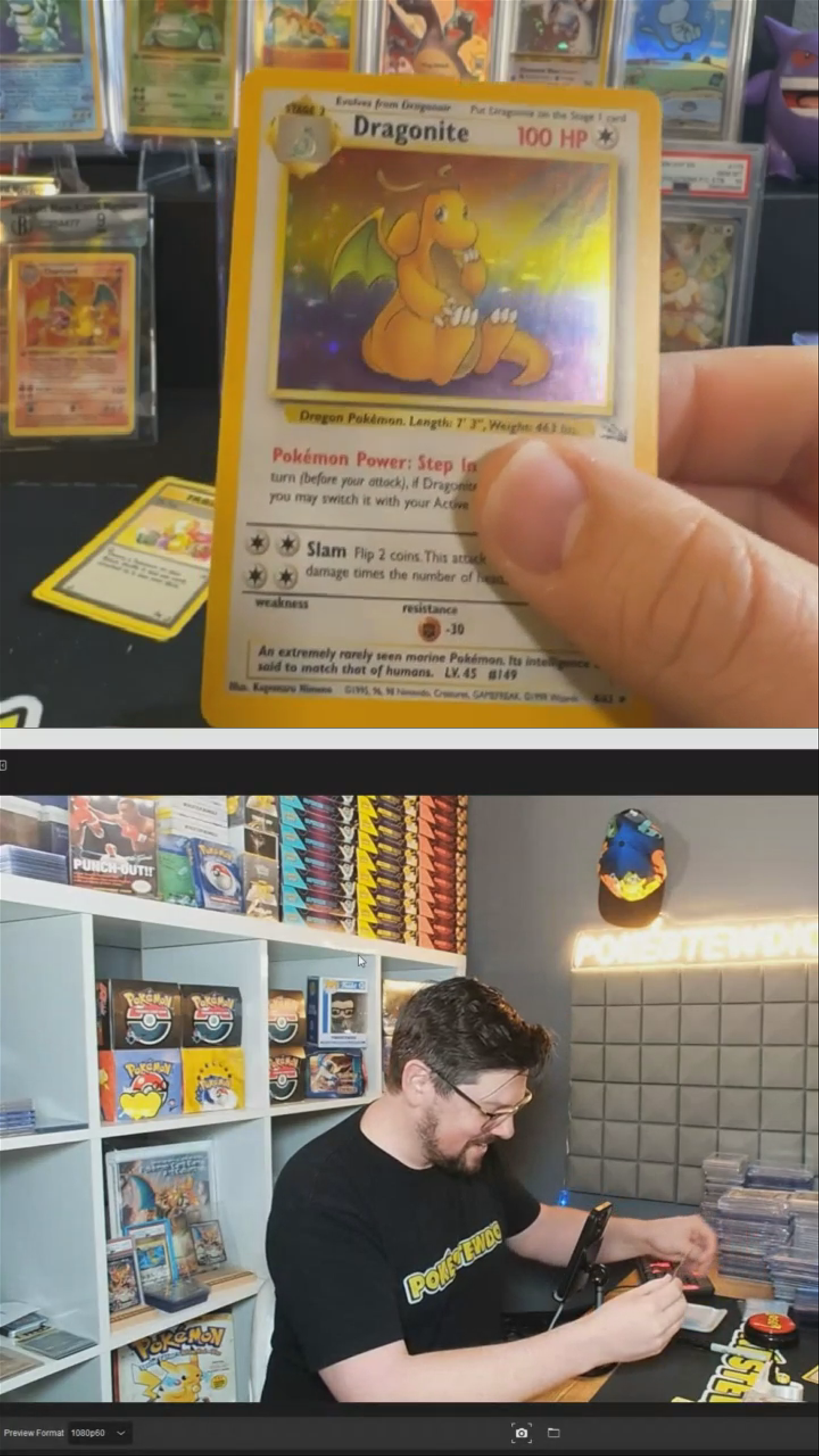 Dragonite from Heavy Fossil pack!