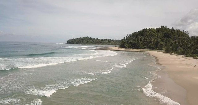 Coastline in Sumatra