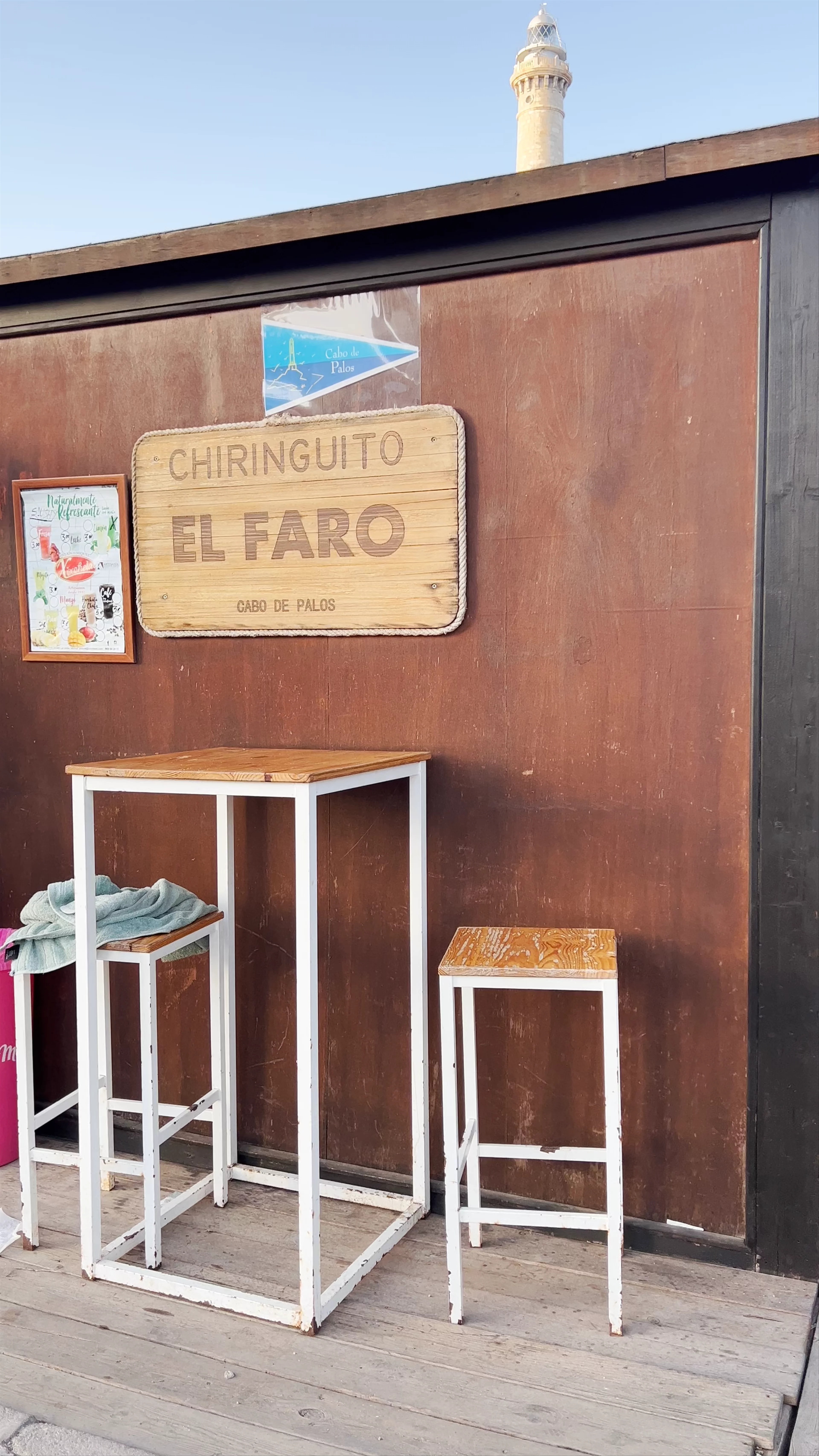 Chiringuito El Faro, Calle Cabo Falcón, Cabo de Palos, Spain