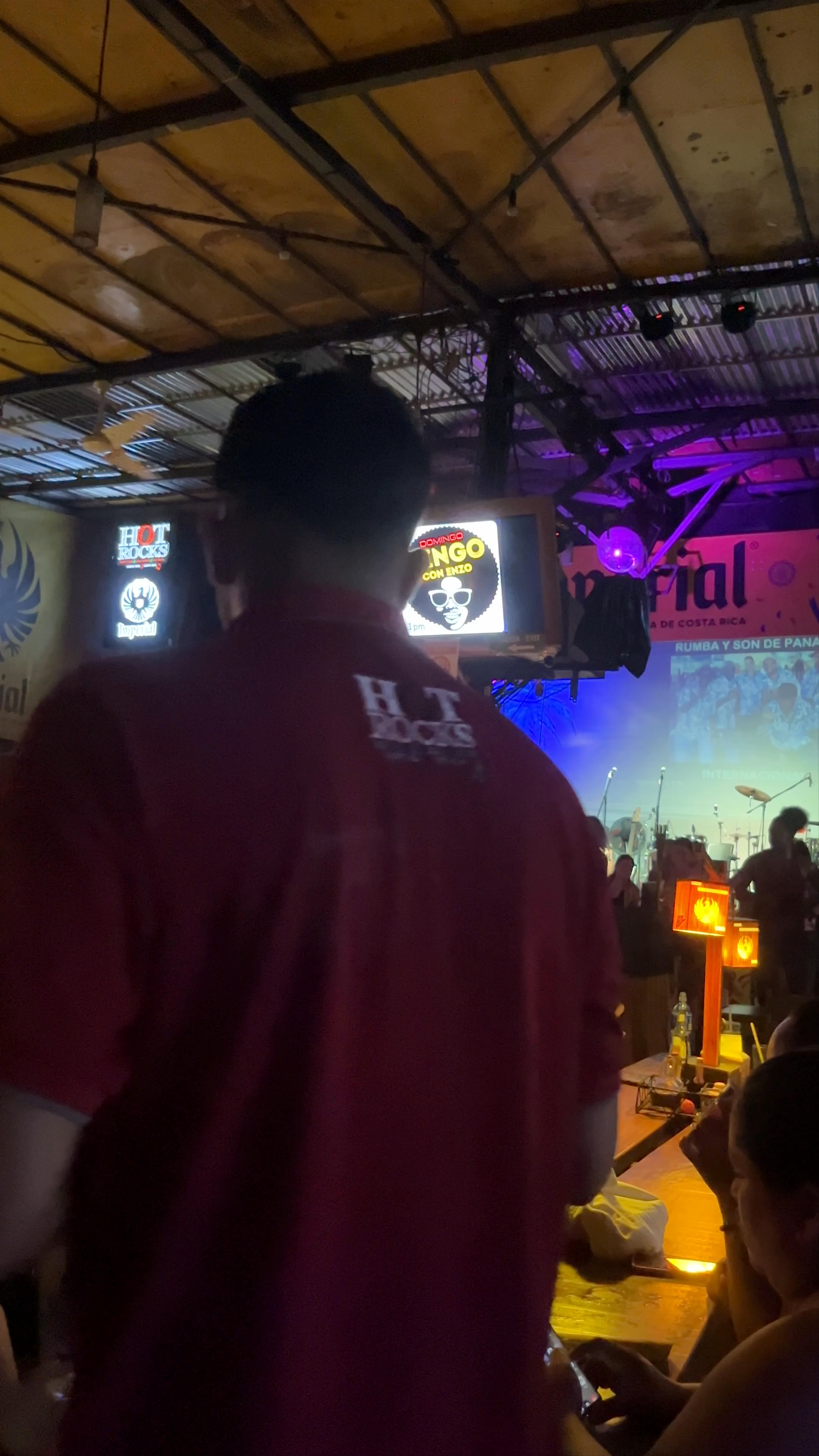 Nightlife Energy at Hot Rocks, Puerto Viejo de Talamanca