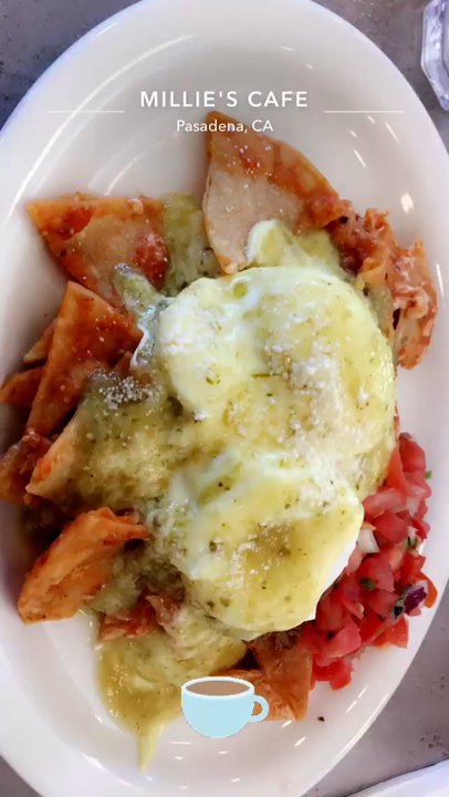 Millie's Cafe - Pasadena - Chikaquilles Benedict - Breakfast & Brunch Near Me - Pasadena, California