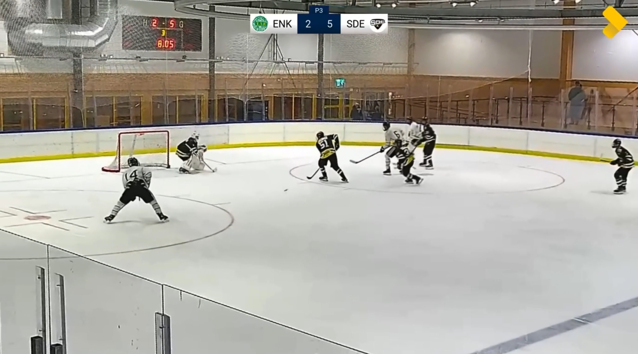 Melker Kastevik's Stunning Backhand Assist | SDE HF U18 Highlights