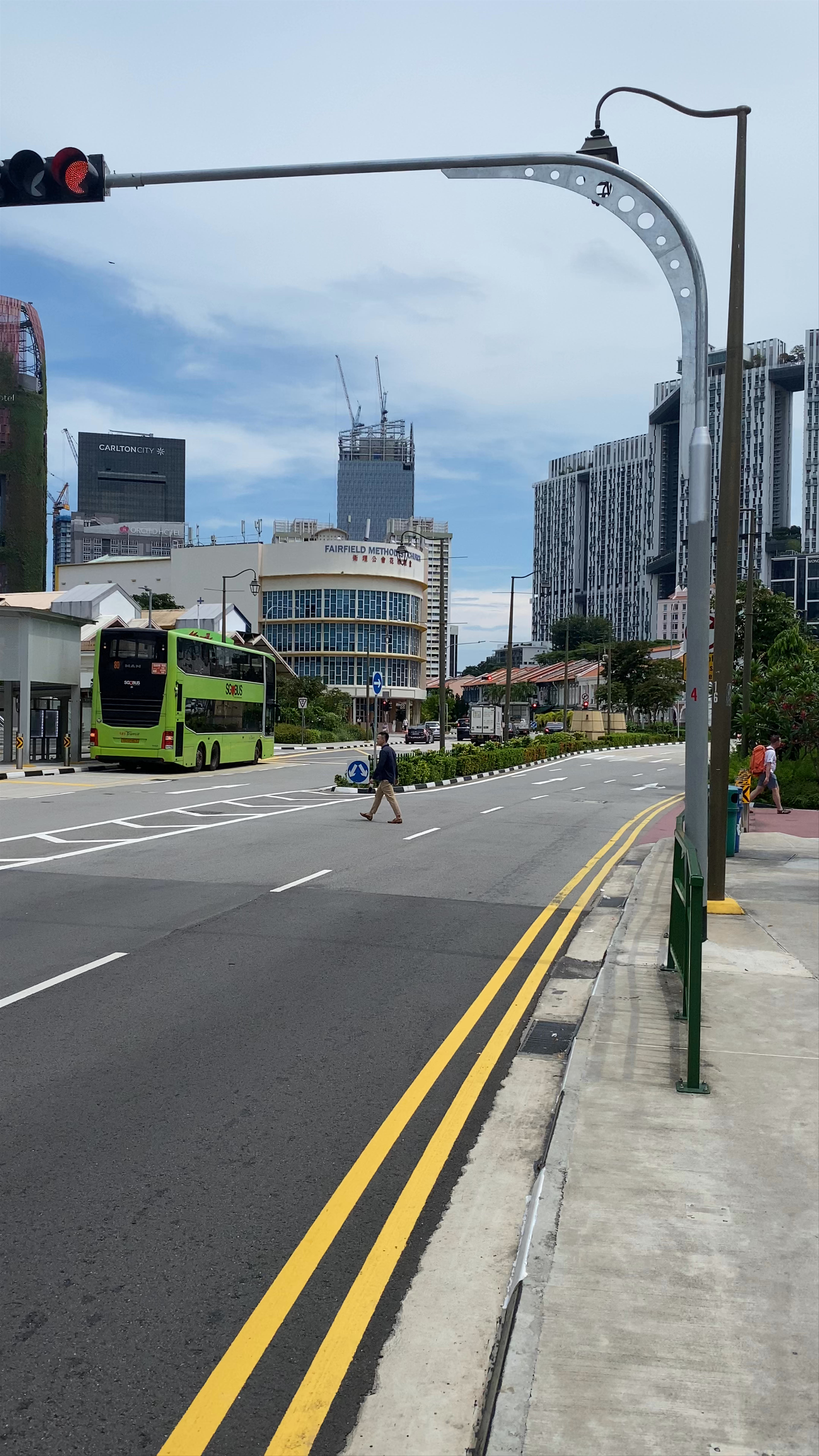 Vibrant Street Life and Urban Landscapes on Pagoda Street, Chinatown Singapore