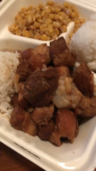 Cupies Maui - Pork belly adobo - Fast Food Near Me - Kahului, Hawaii