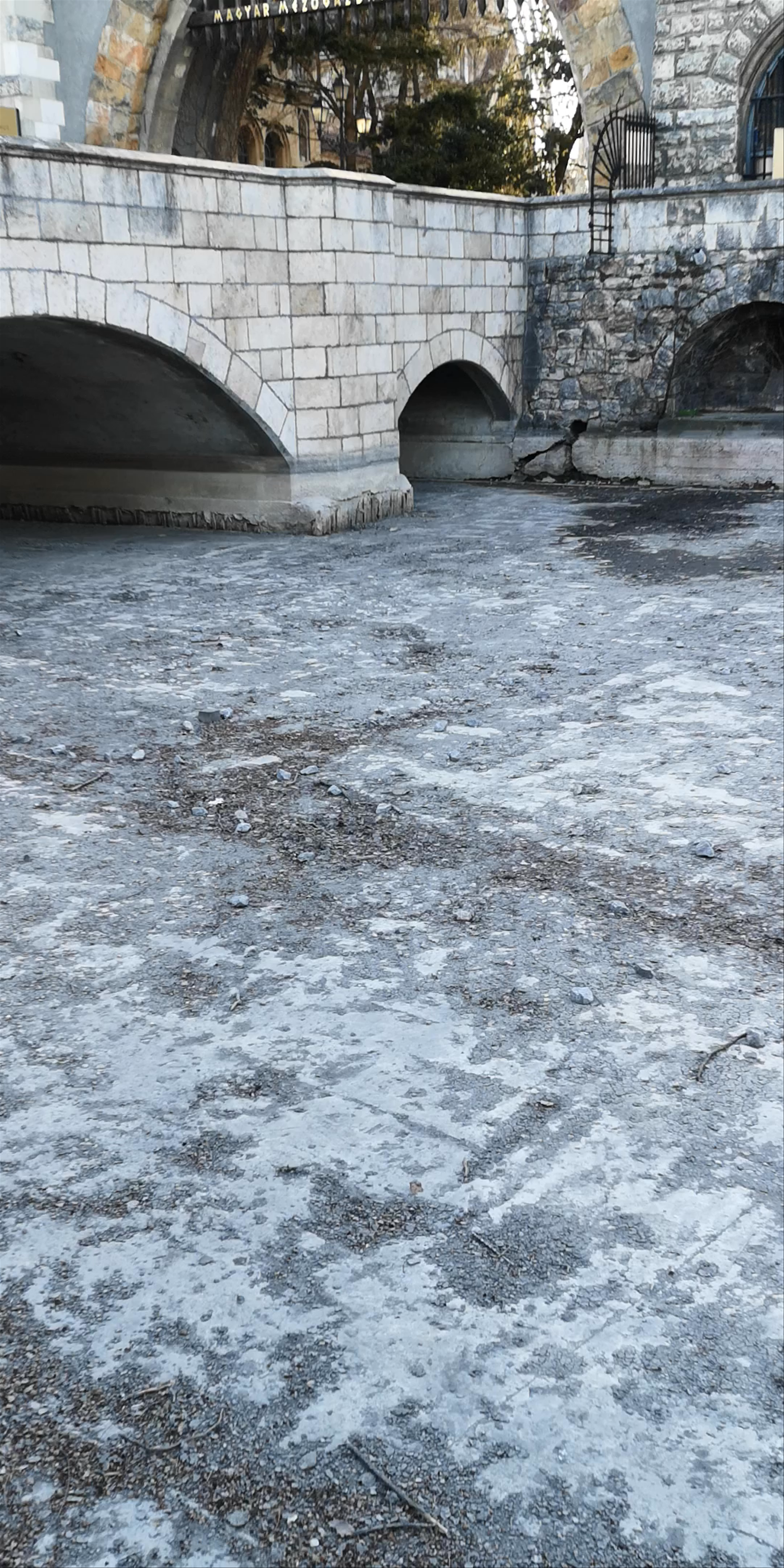 Vajdahunyad Castle Frozen Grounds, Budapest