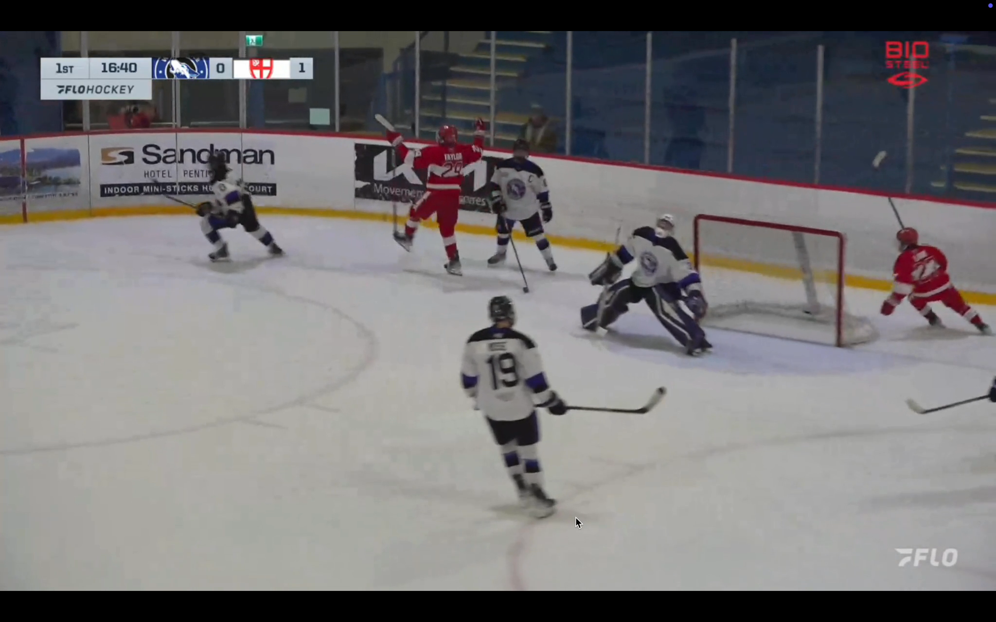 Michael Taylor's Stunning Toe-Drag Goal from the Blue Line