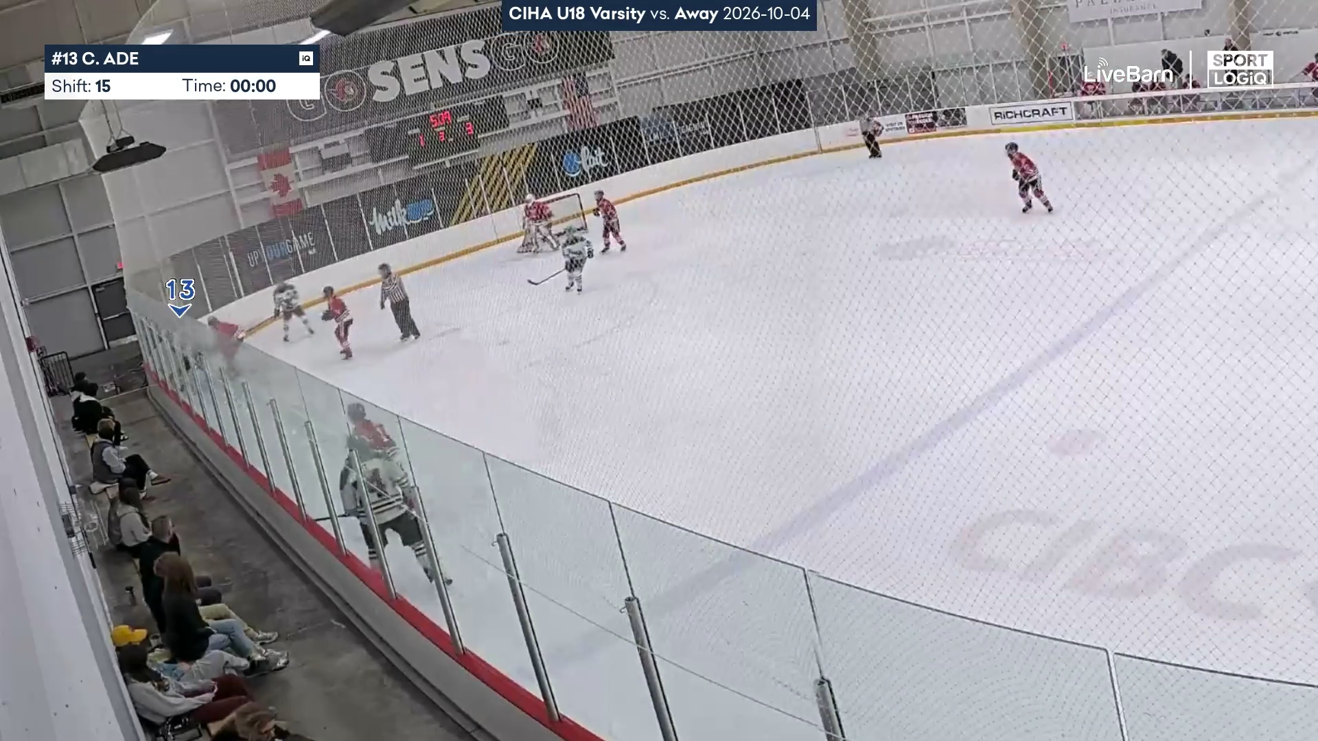 Constantin Ade: Dynamic Two-Way Center Highlights | CIHA Voyageurs U18 | Ottawa Sting