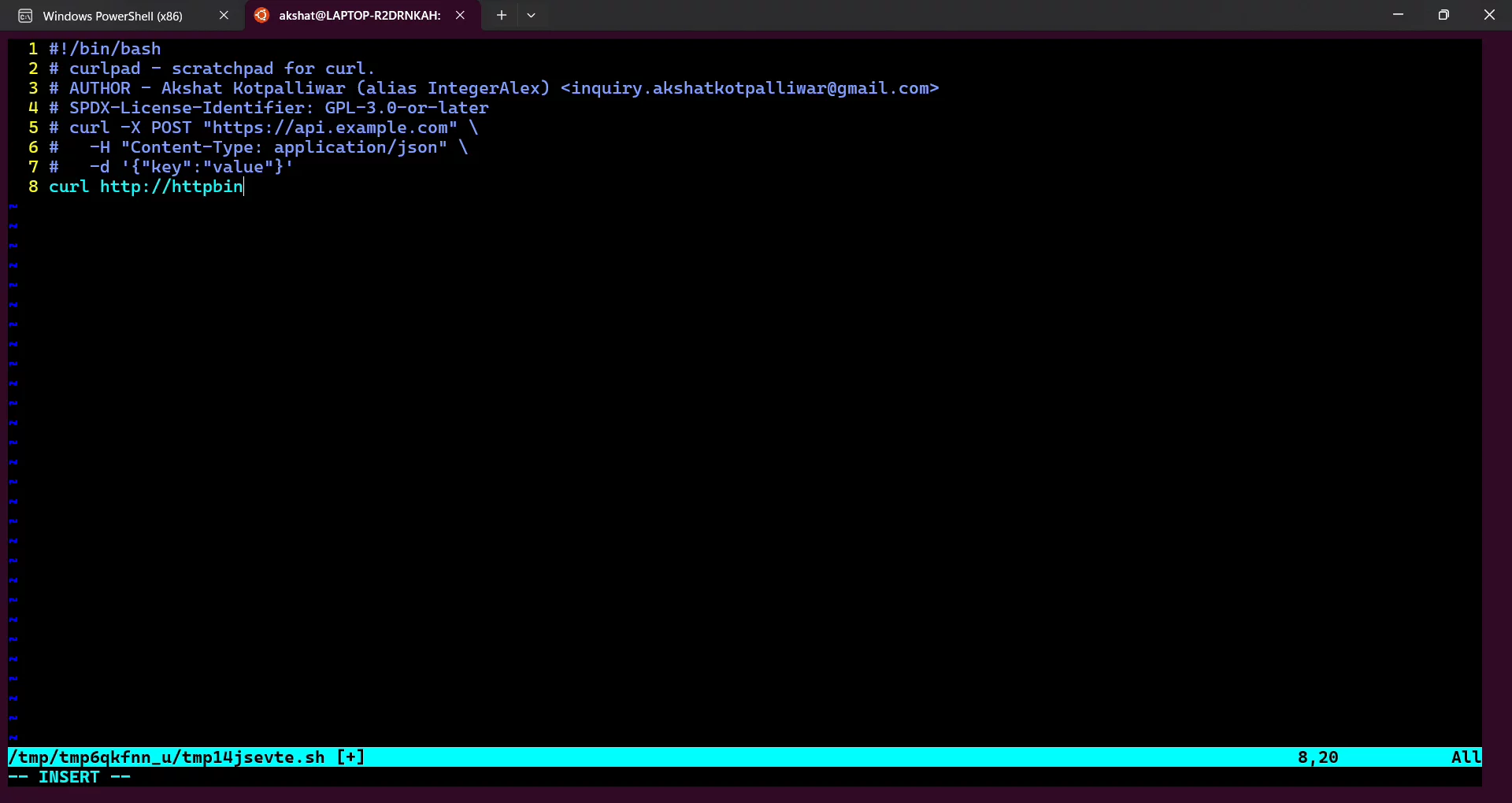 An opinionated scratchpad for Curl. image 1