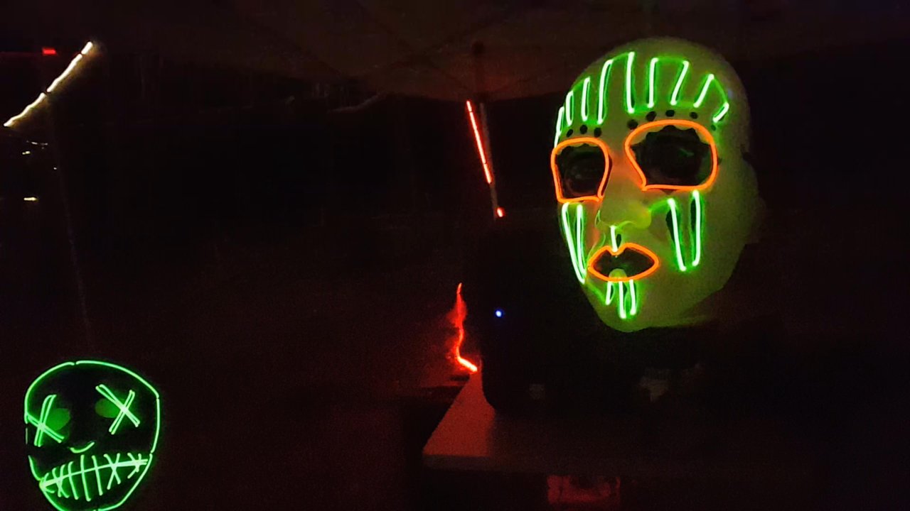 Tree Runner Adventure Park - Coolezt LED Blinking Masks!!! - Challenge Courses Near Me - West Bloomfield, Michigan