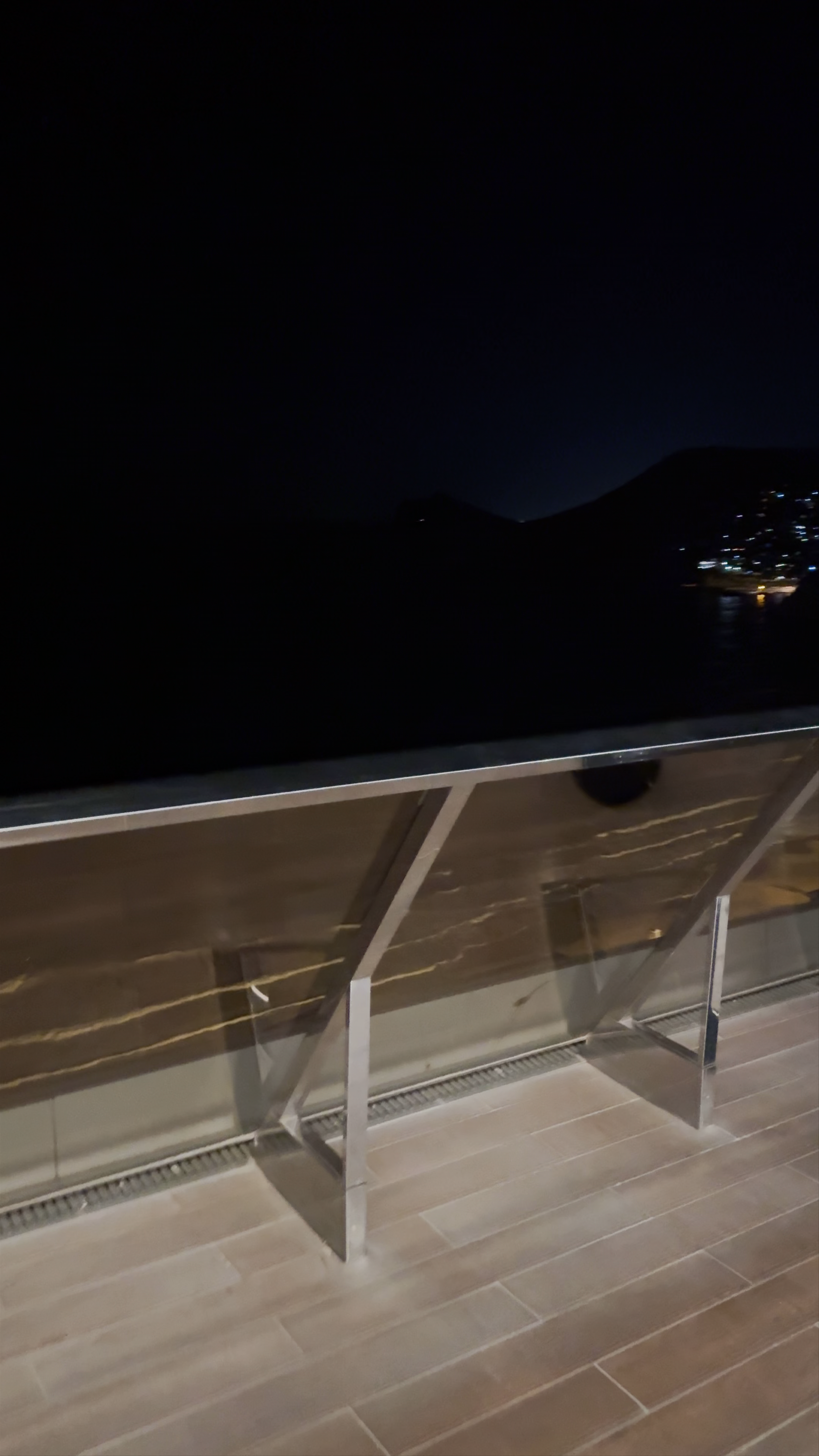 Starlit Night View from Suitopia Skybar in Calpe, Spain