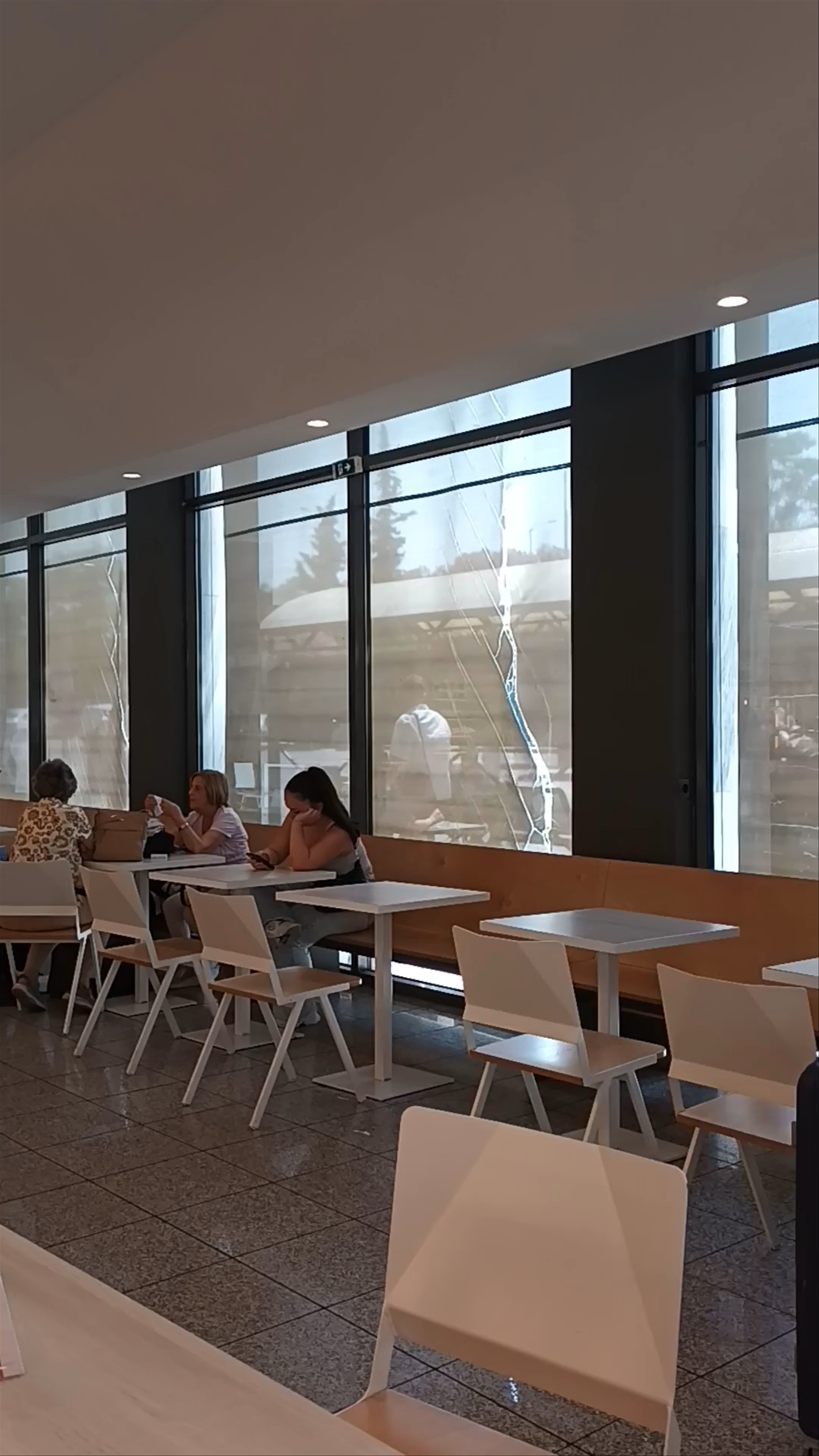 Inside Terkenlis KTEL Makedonias Café, Menemeni, Greece