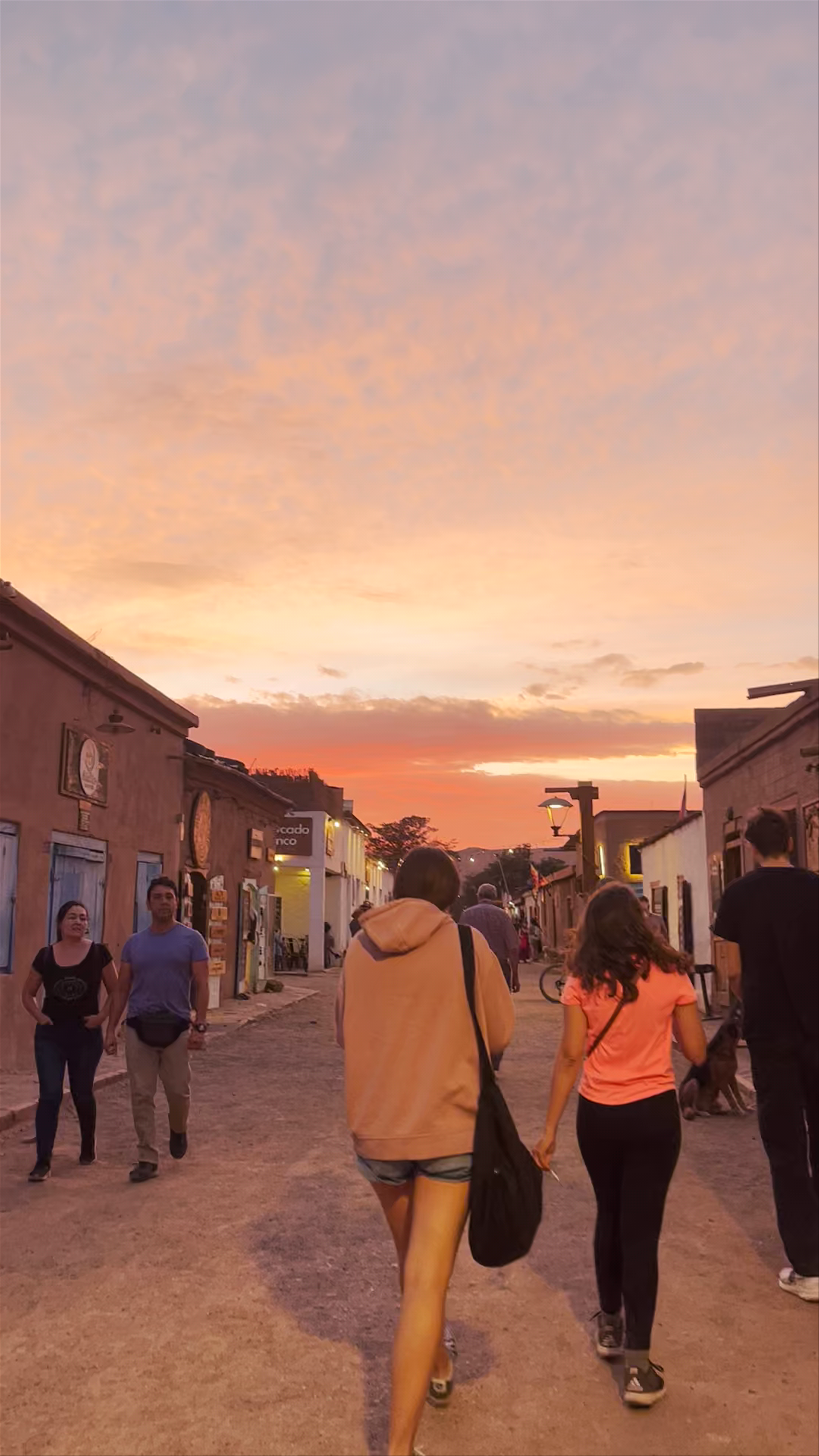 Evening Stroll Through Centro San Pedro Atacama - Caracoles, Chile