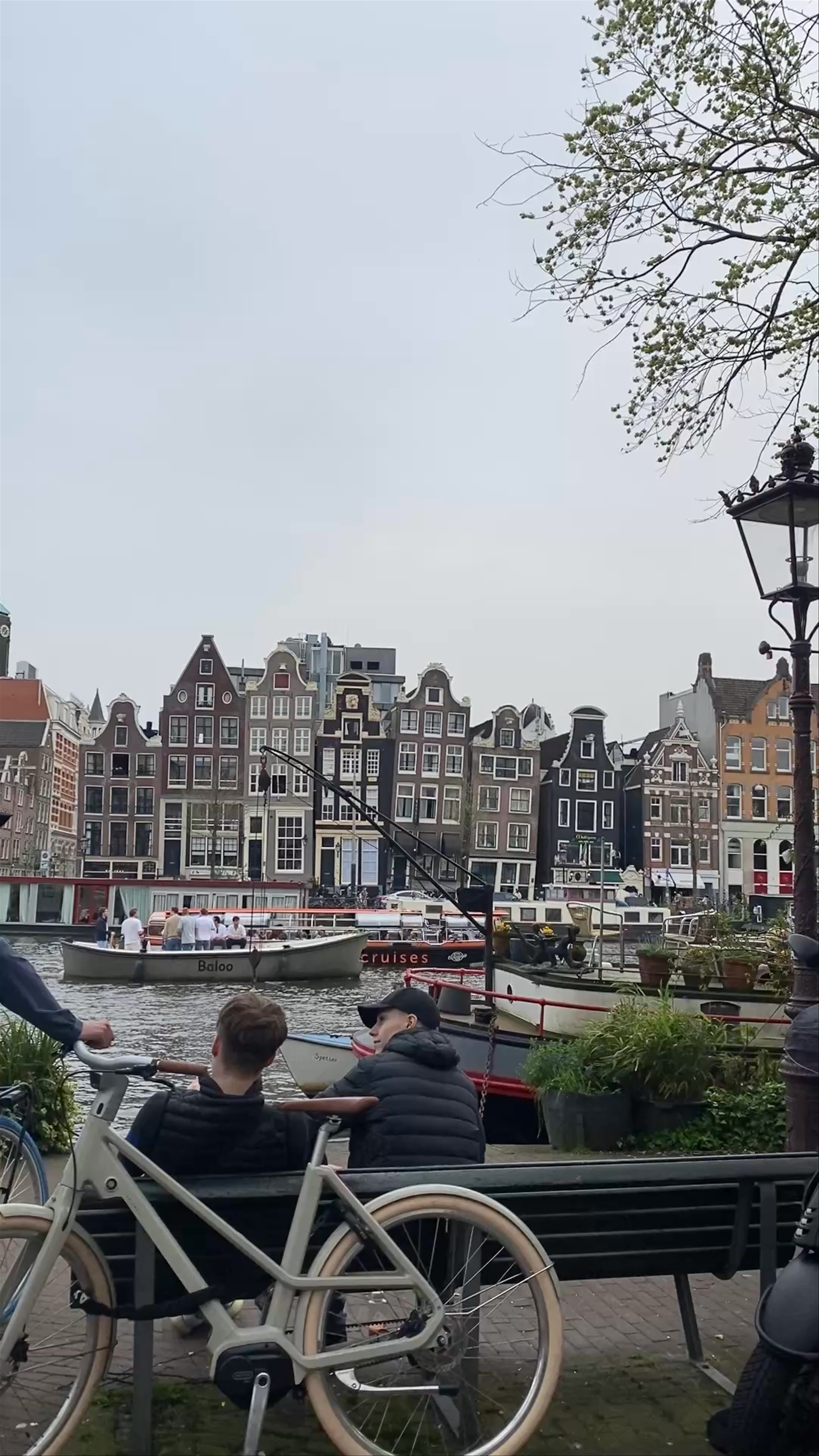 The Dancing Houses on Amstel River: Iconic Amsterdam Canal Views