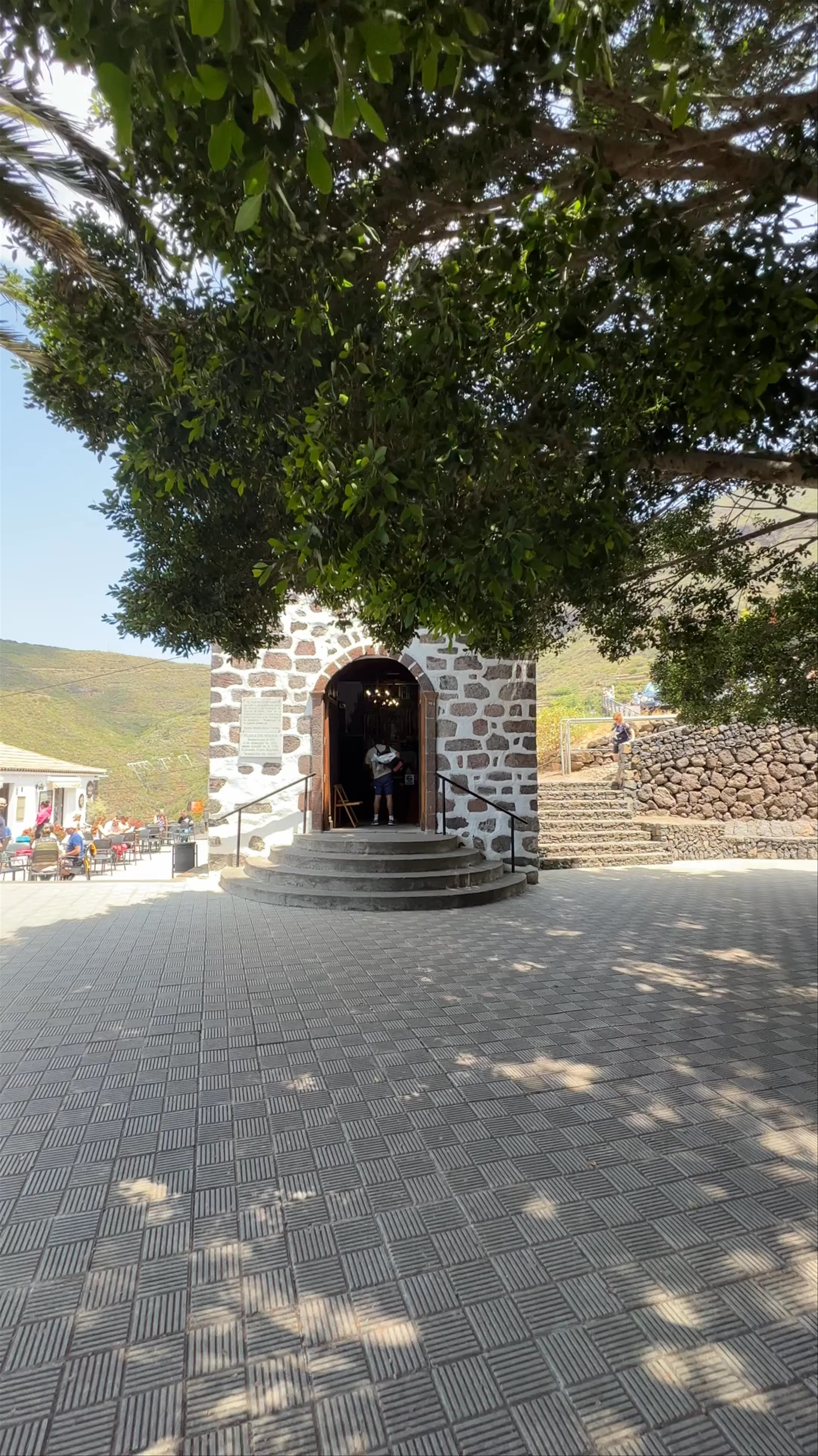 Plaza de Masca: Sunlit Charm in Tenerife's Mountain Village