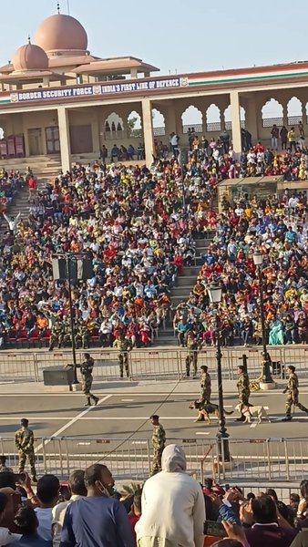 Photo of Parade at Wagah Atta