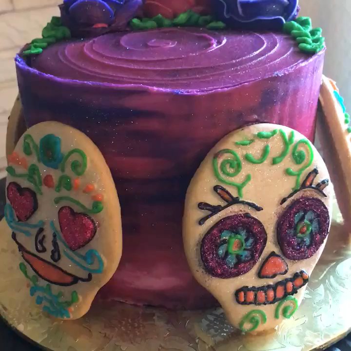 Chicken Express - Dia de Los Muertos cake - Fast Food Near Me - Suisun City, California