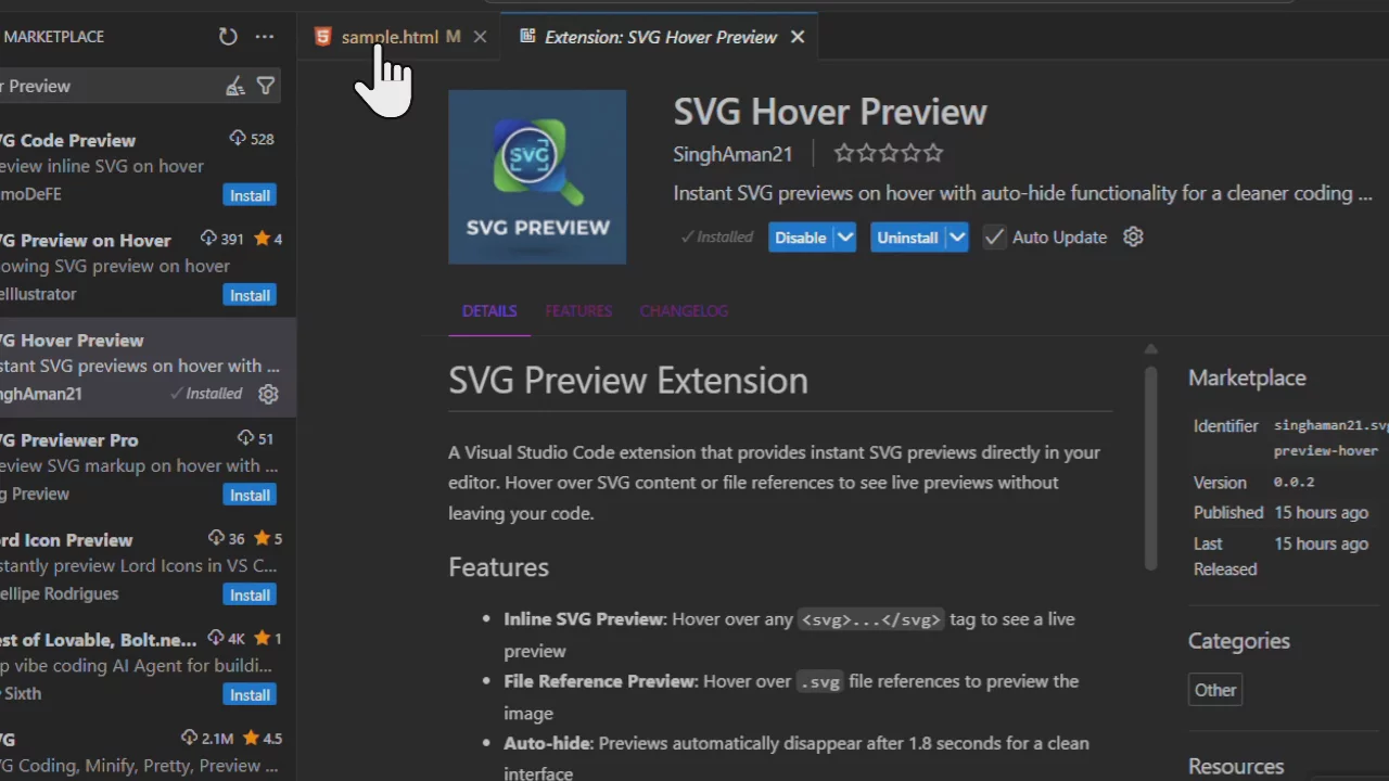 SVG Hover Preview - Visual Studio Marketplace image 1