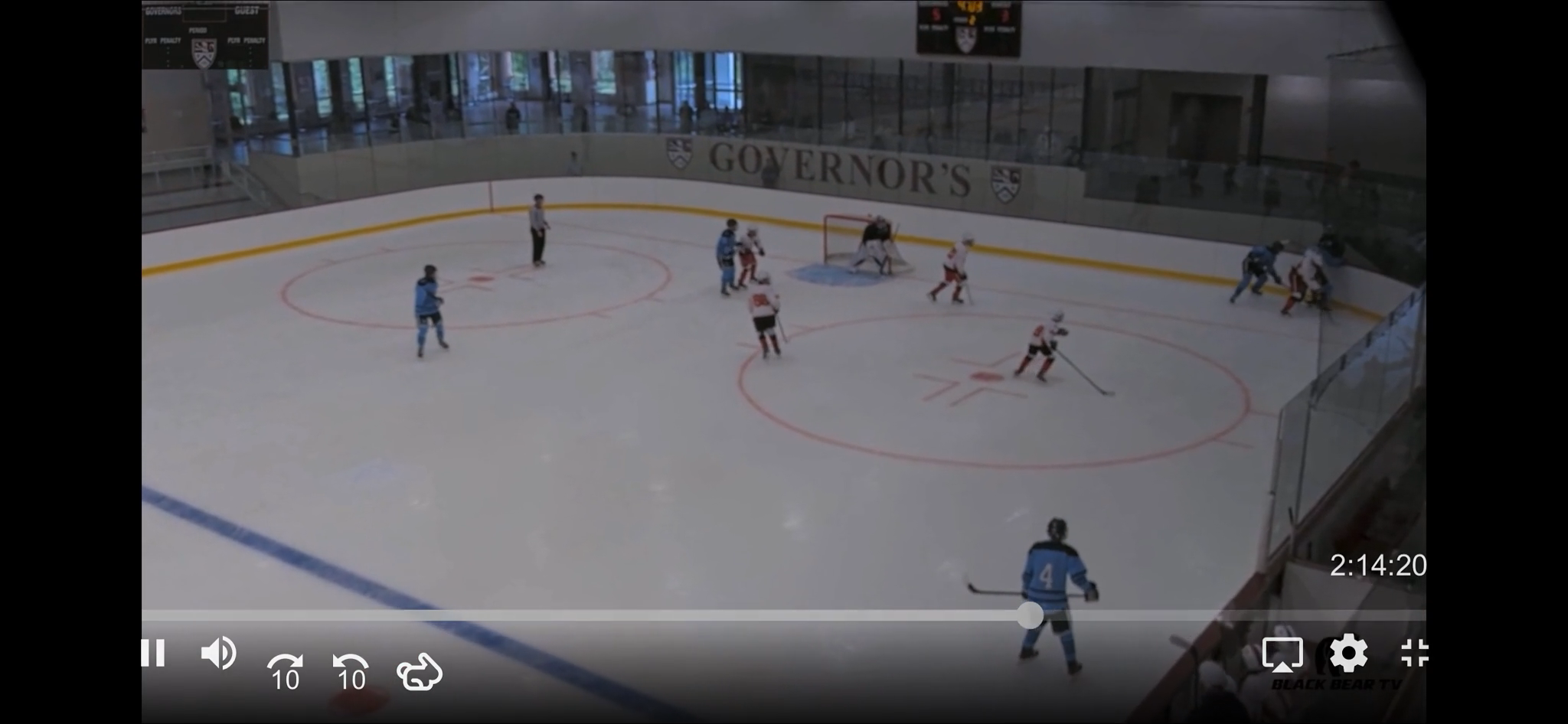 Pierre Eberle shines with a Backhand One-Timer Goal| NH Mountain Kings 14U AAA