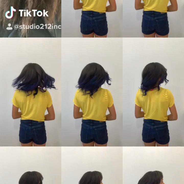 Studio 2:12 - Summer time fun Blue and Purple Tips! - Hair Salons Near Me - The Woodlands, Texas