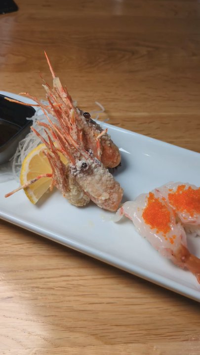 Tomodachi Sushi - Sweet Raw Shrimp $12.00 - Sushi Bars Near Me - Los Angeles, California