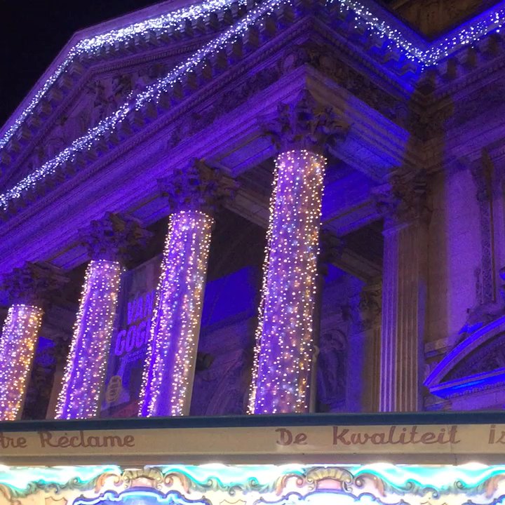 La Bourse - During Christmas festivities - Landmarks & Historical Buildings Near Me - Brussels, BRU