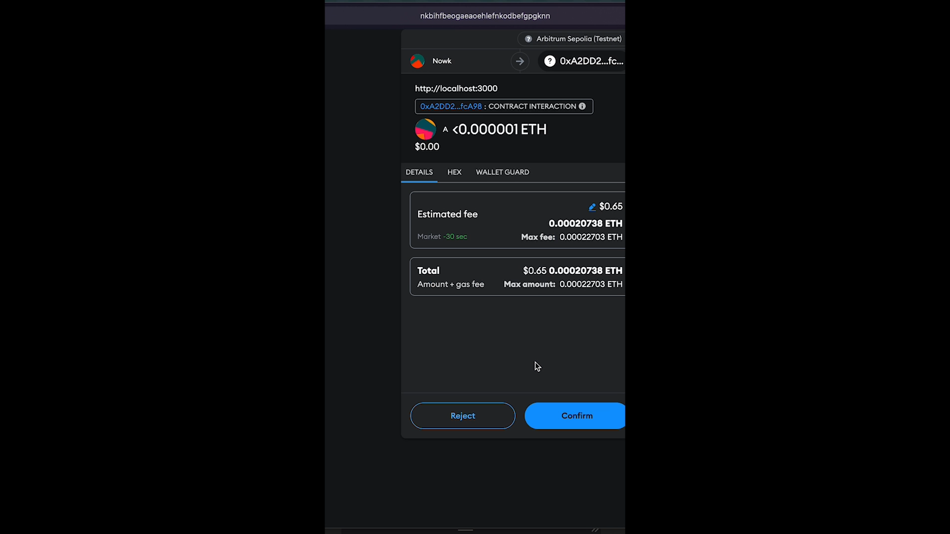 Report DAO video demo