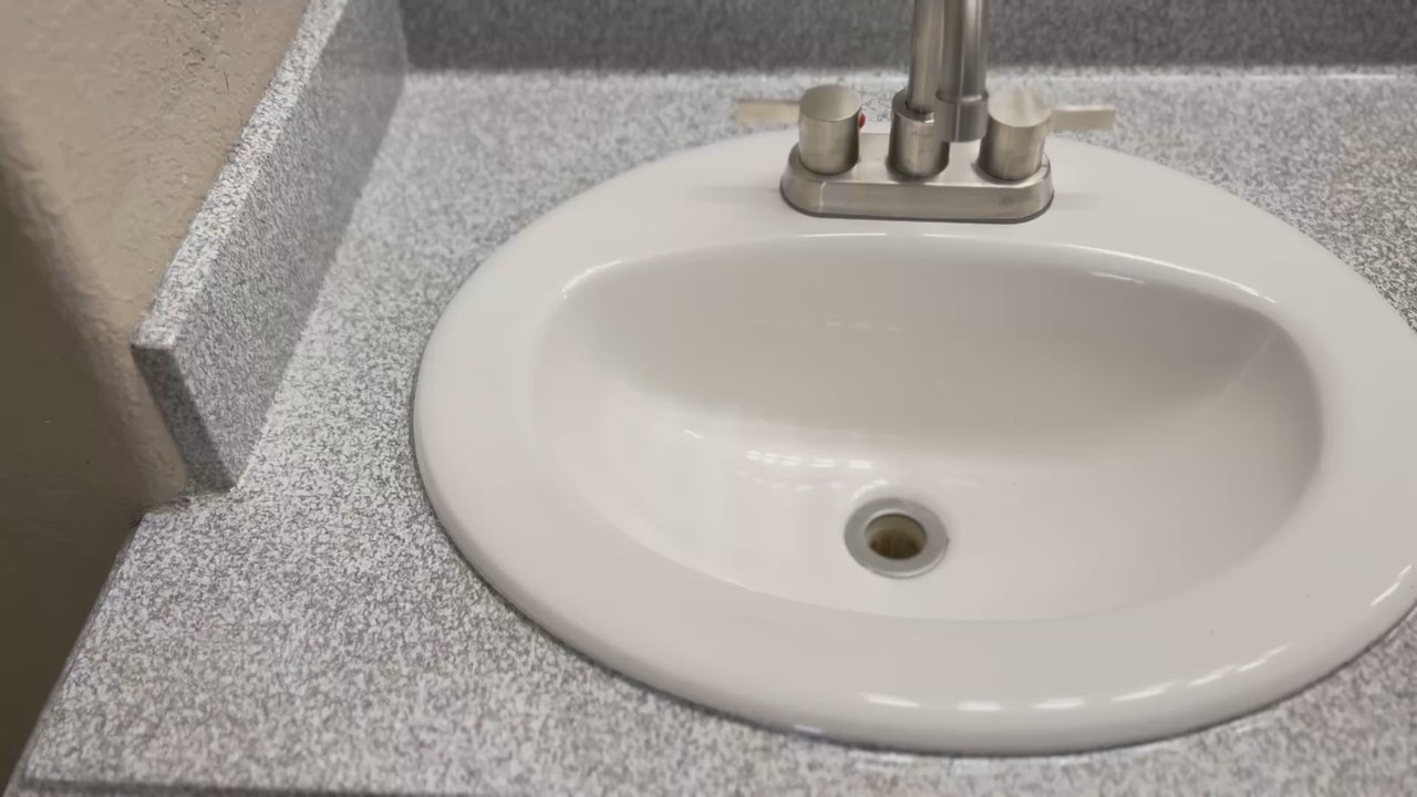 Stratton Remodeling & Construction  - Video of resurfaced bathroom countertop & sink - Landscaping Near Me - Houston, Texas