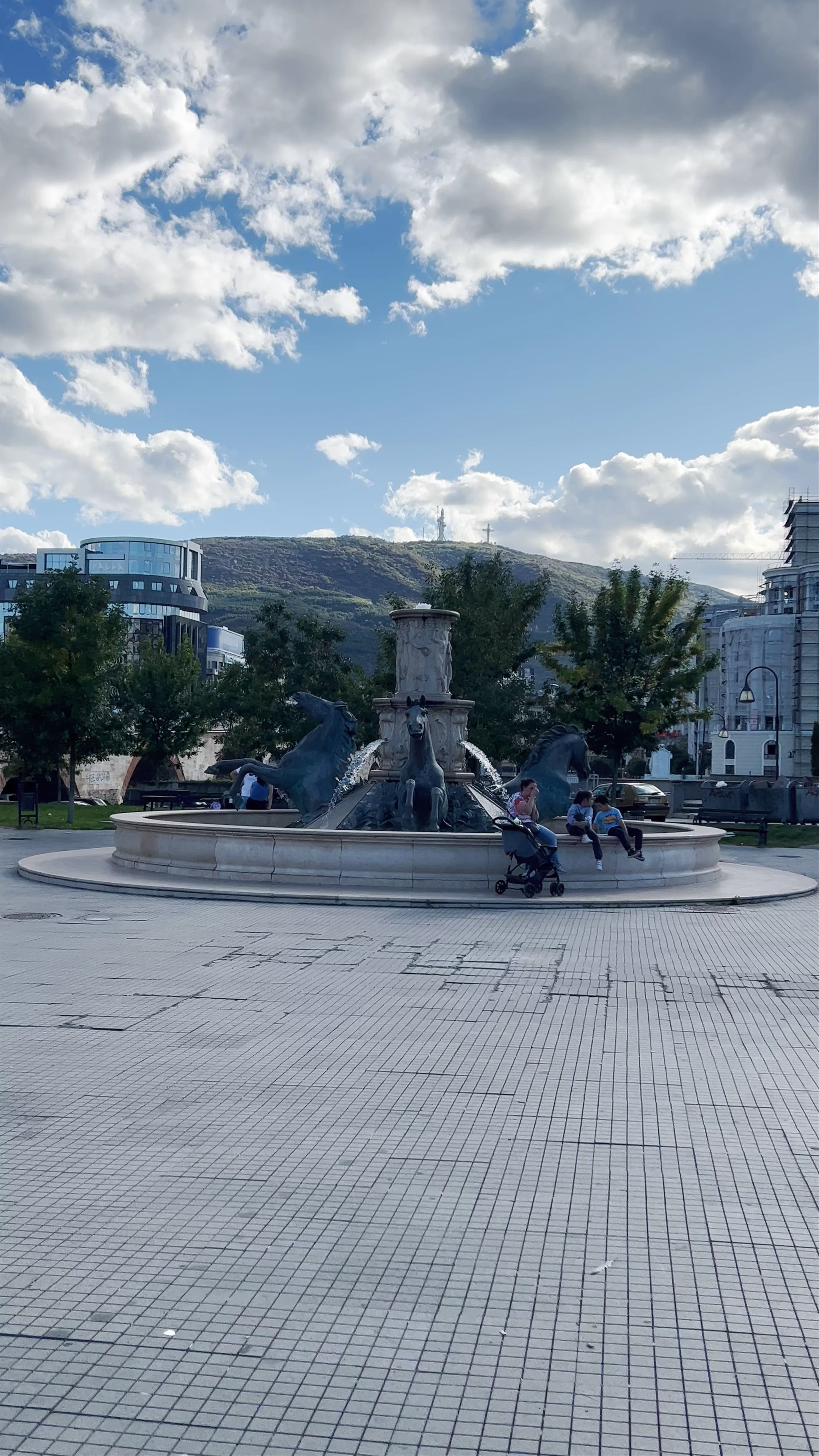 Military Horses Fountain