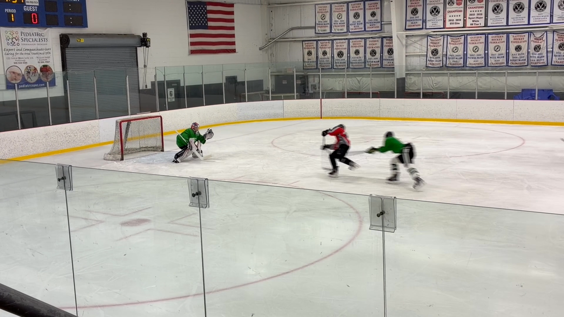 Henry Losh nice glove save Chowder Cup July 2026 on South Shore Kings