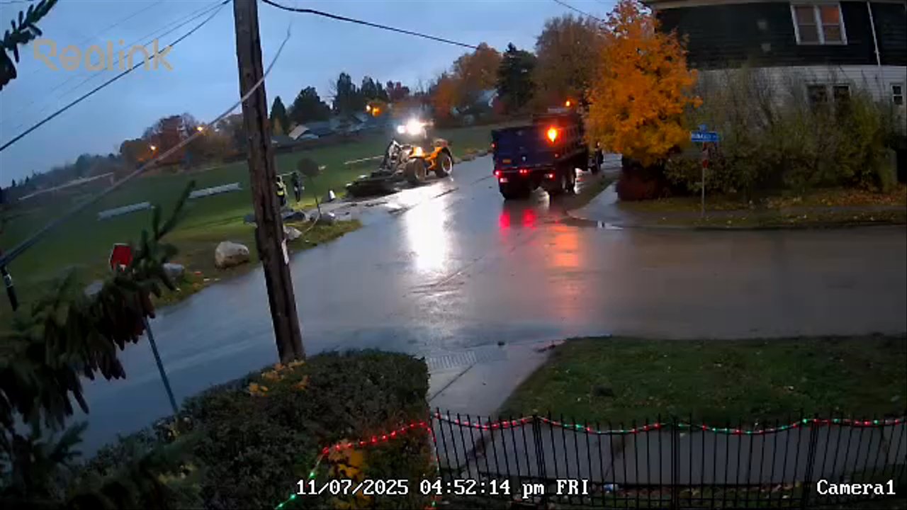 Built Different Construction - City of Buffalo street crew cleaning Zak's mess up across the street. - General Contractors Near Me - Hamburg, New York