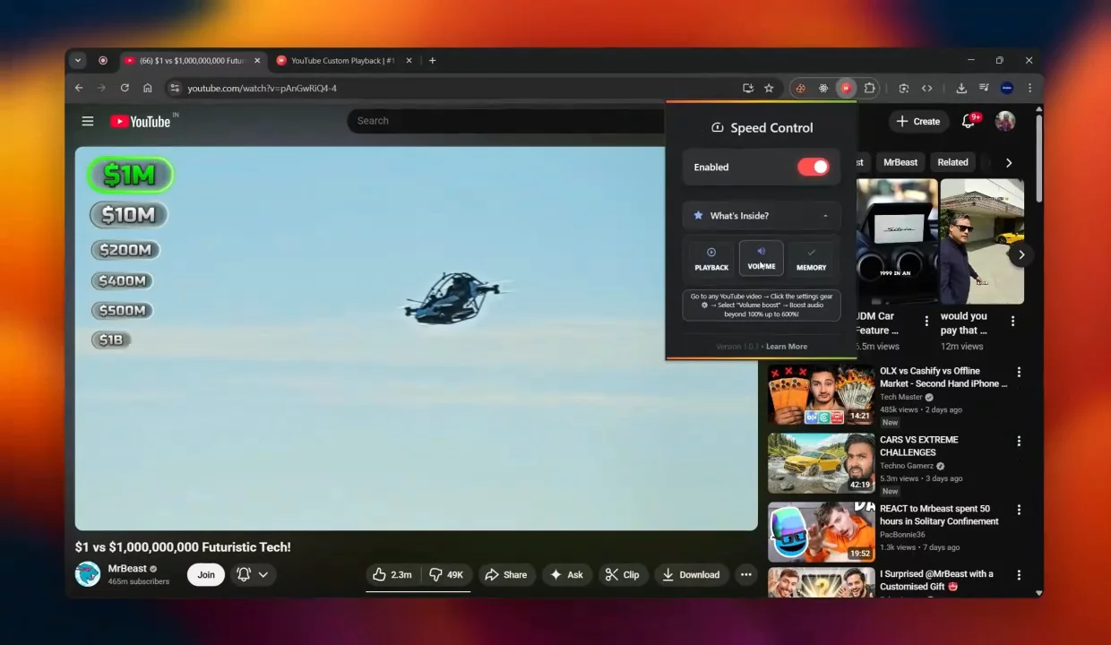 YouTube Custom Playback image 1