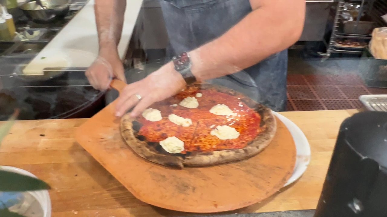 Guantonio's - Cheese pizza with Burrata - Pizza Near Me - Lodi, California