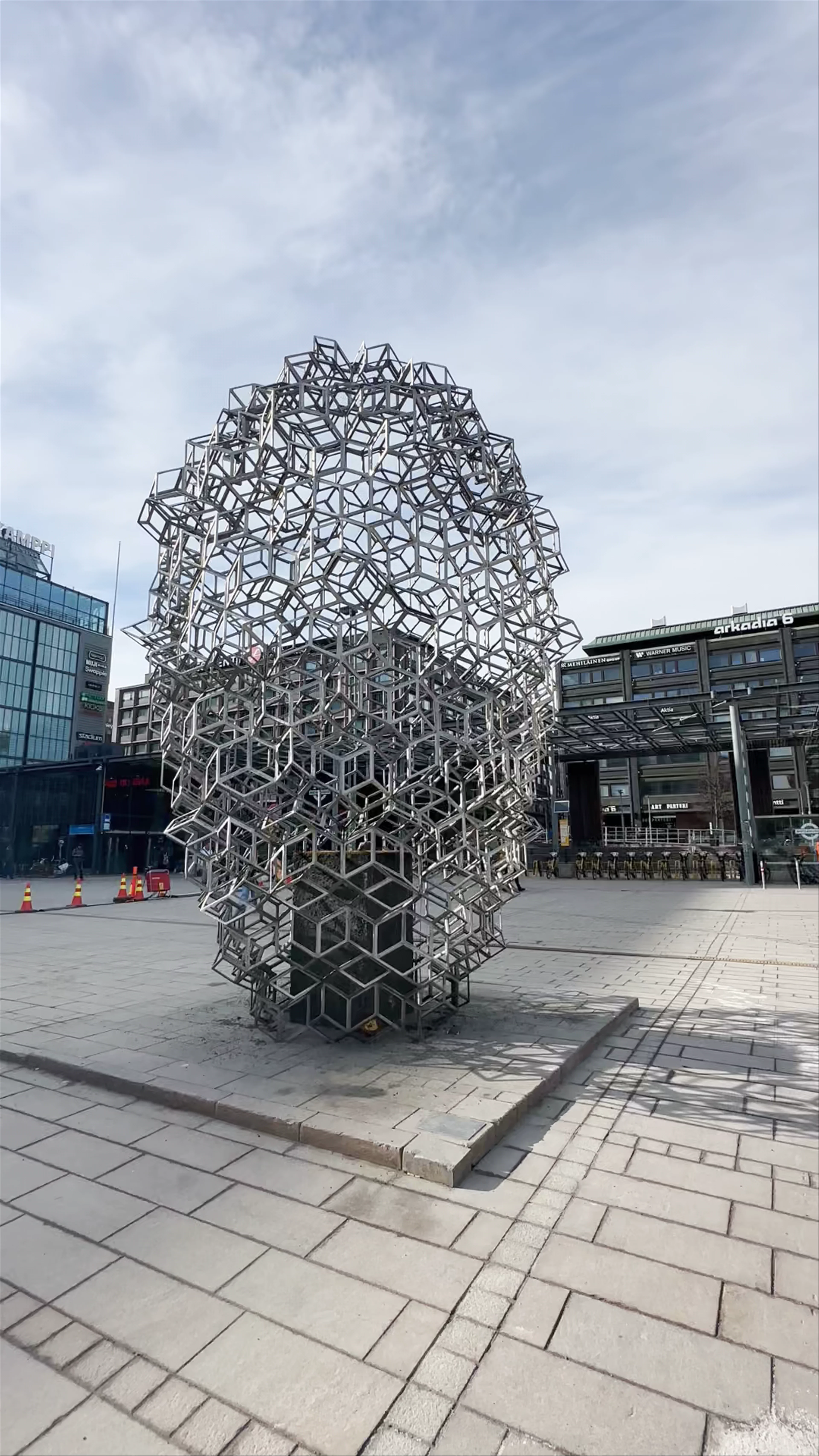 Entrepreneurs' Monument, Narinkka, Helsinki, Finland