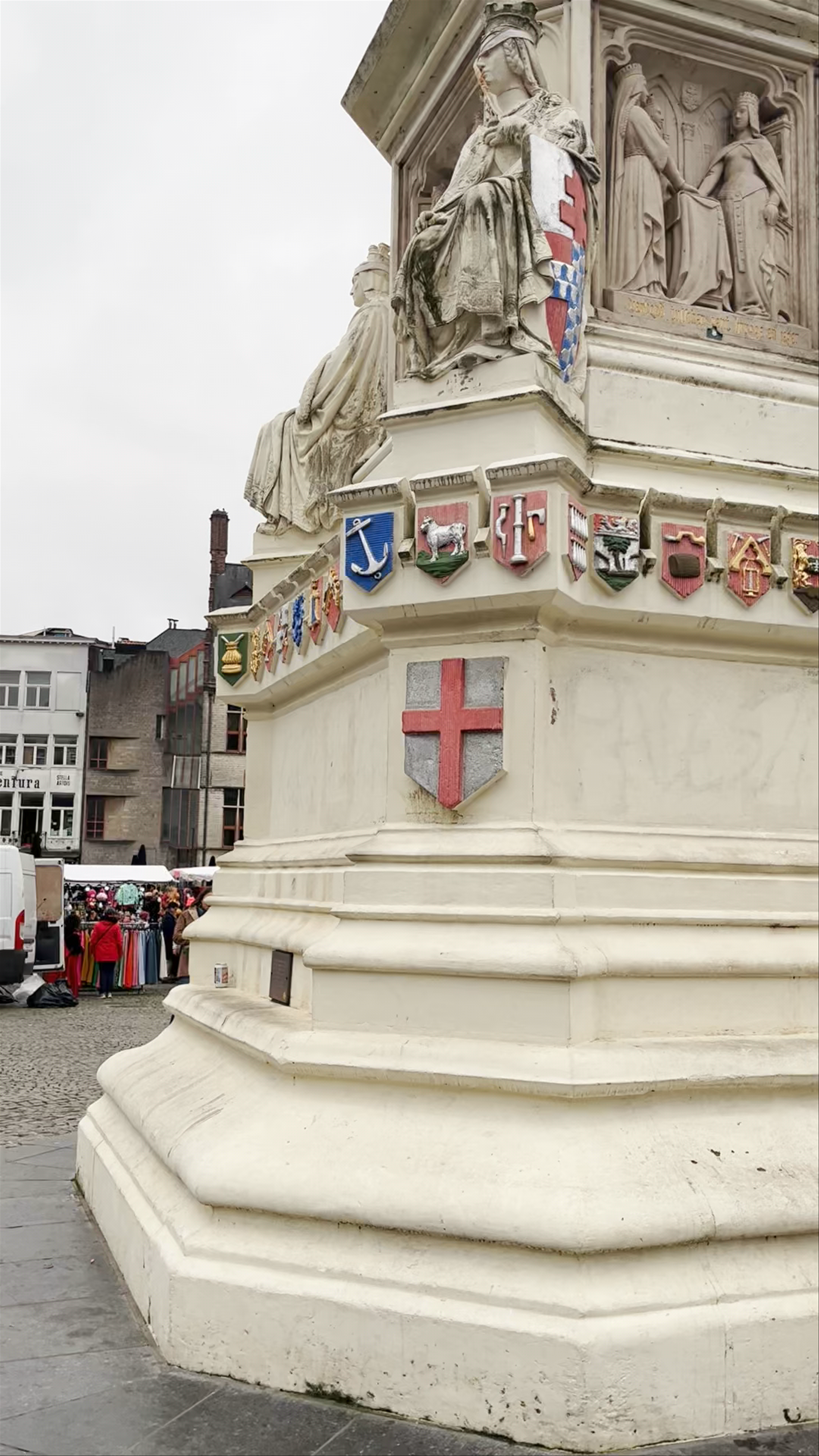 Historic Vrijdagmarkt in Ghent: Heart of Flemish Culture
