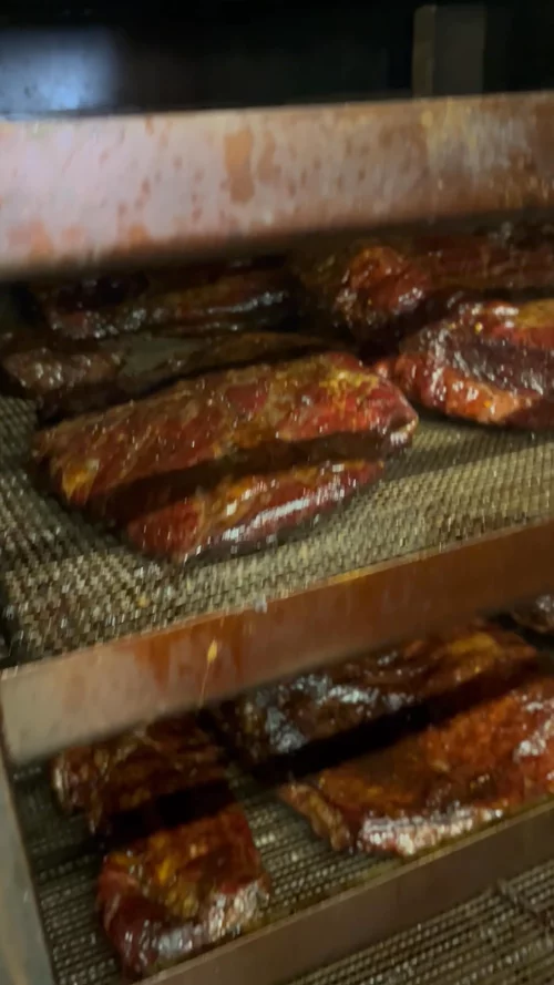 Today's Smokehouse Lineup: Brisket, Tri-Tip, and Ribs Ready to Go