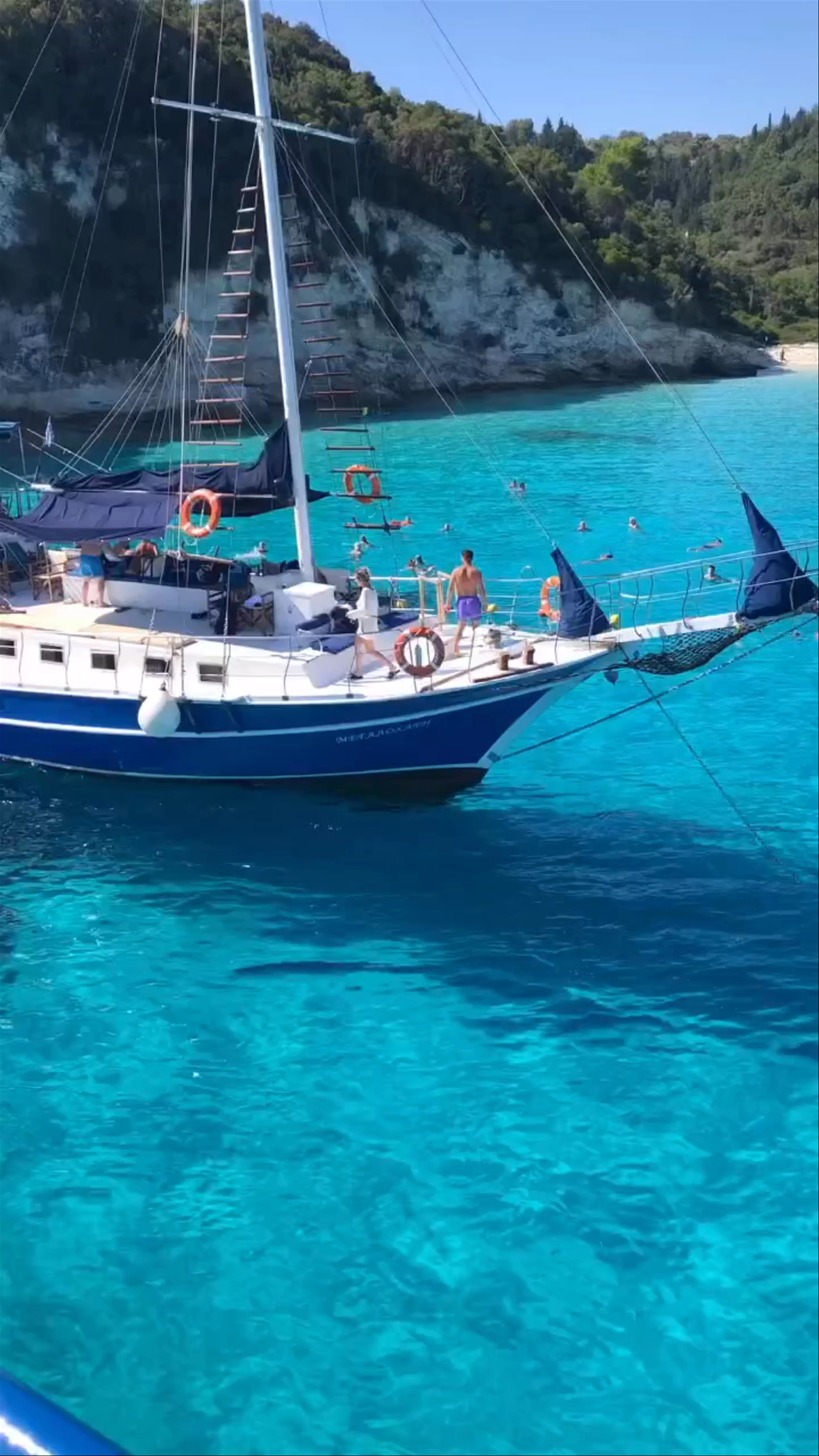 Antipaxos Beach West