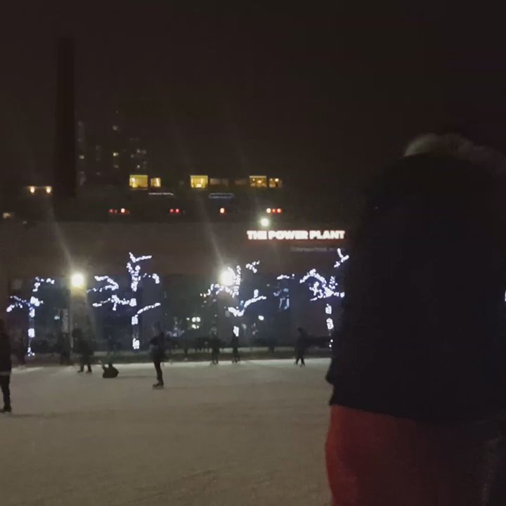 The Natrel Rink - Me doing a round - Skating Rinks Near Me - Toronto, Ontario